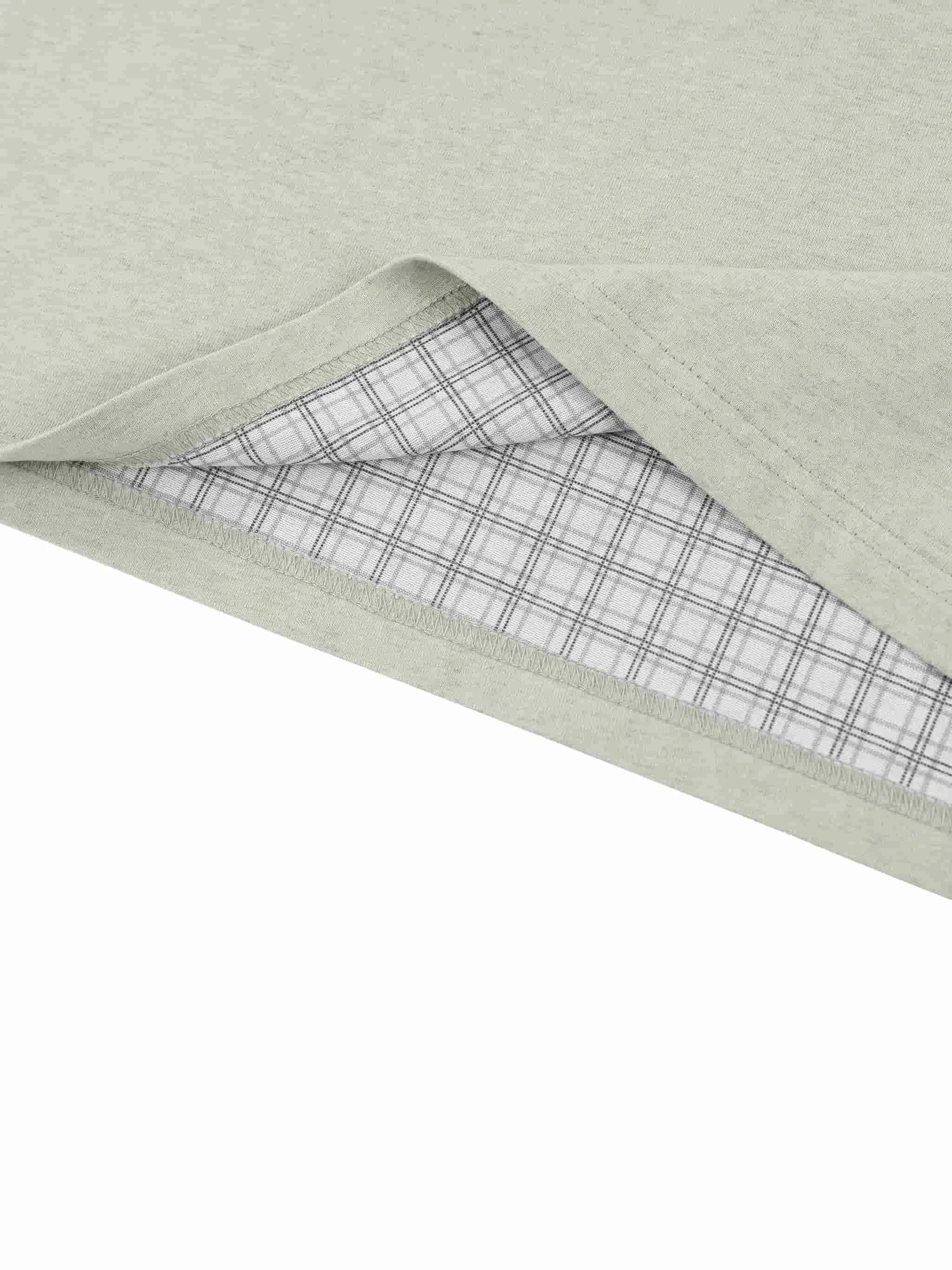 Basketball Player Unisex Boxy Plaid-Lined Double-Face T-Shirt
