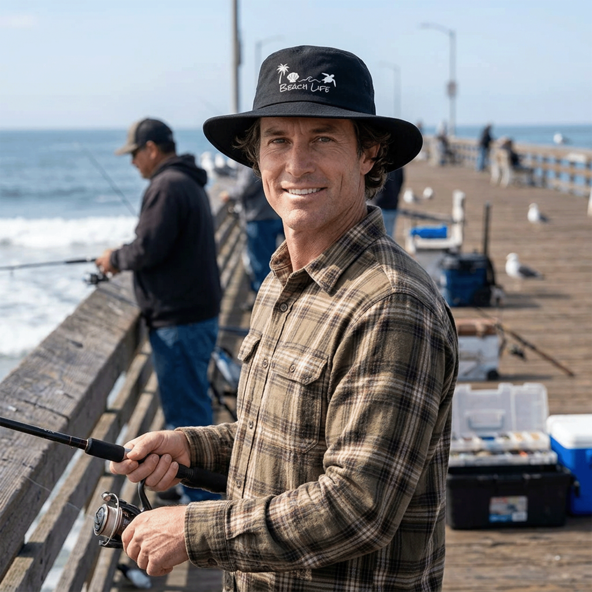 Beach Wide Brim Moisture-Wicking Sun Hat