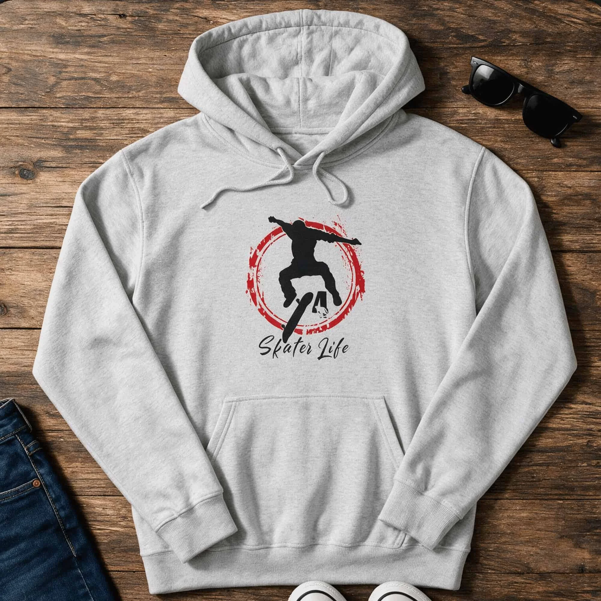 Skateboarder 4 Life Graphic Dryblend Hoodie