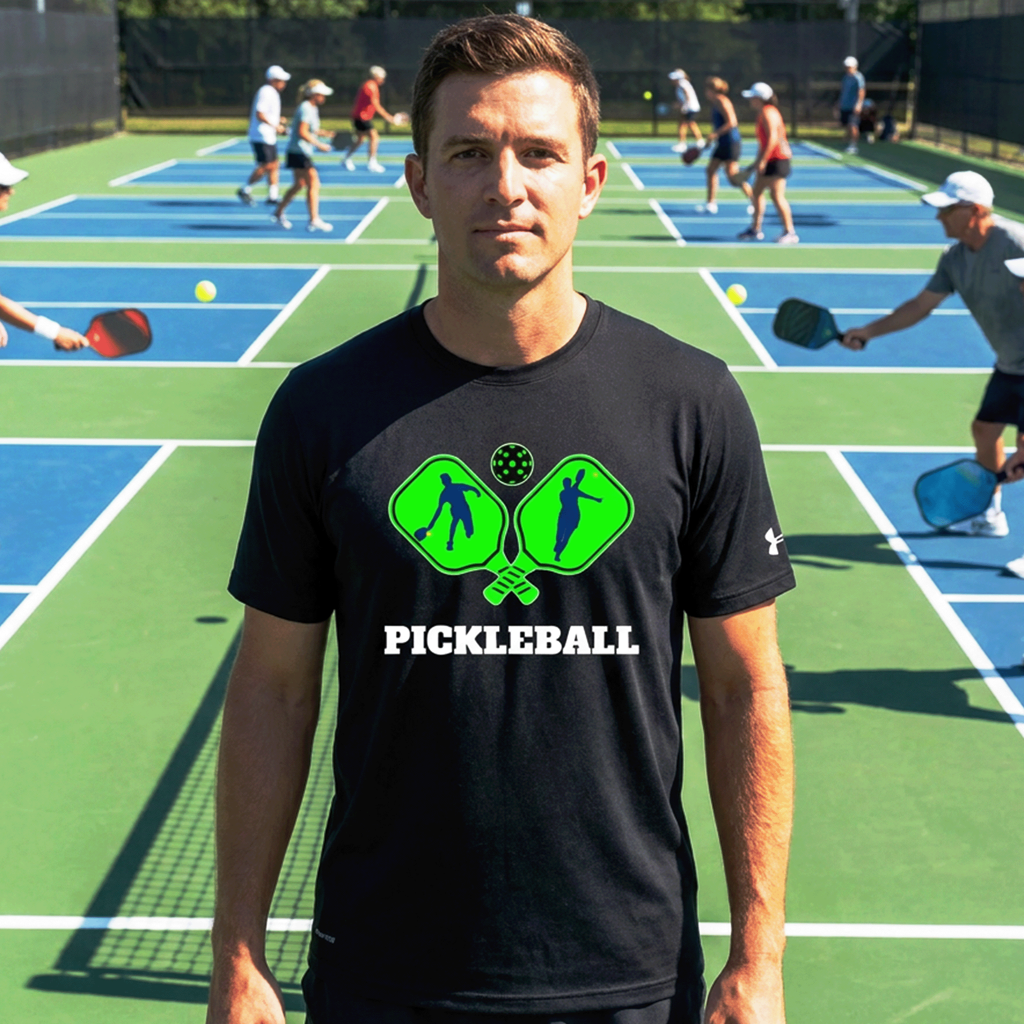 Men's Pickleball Under Armour Athletic 2.0 T-Shirt