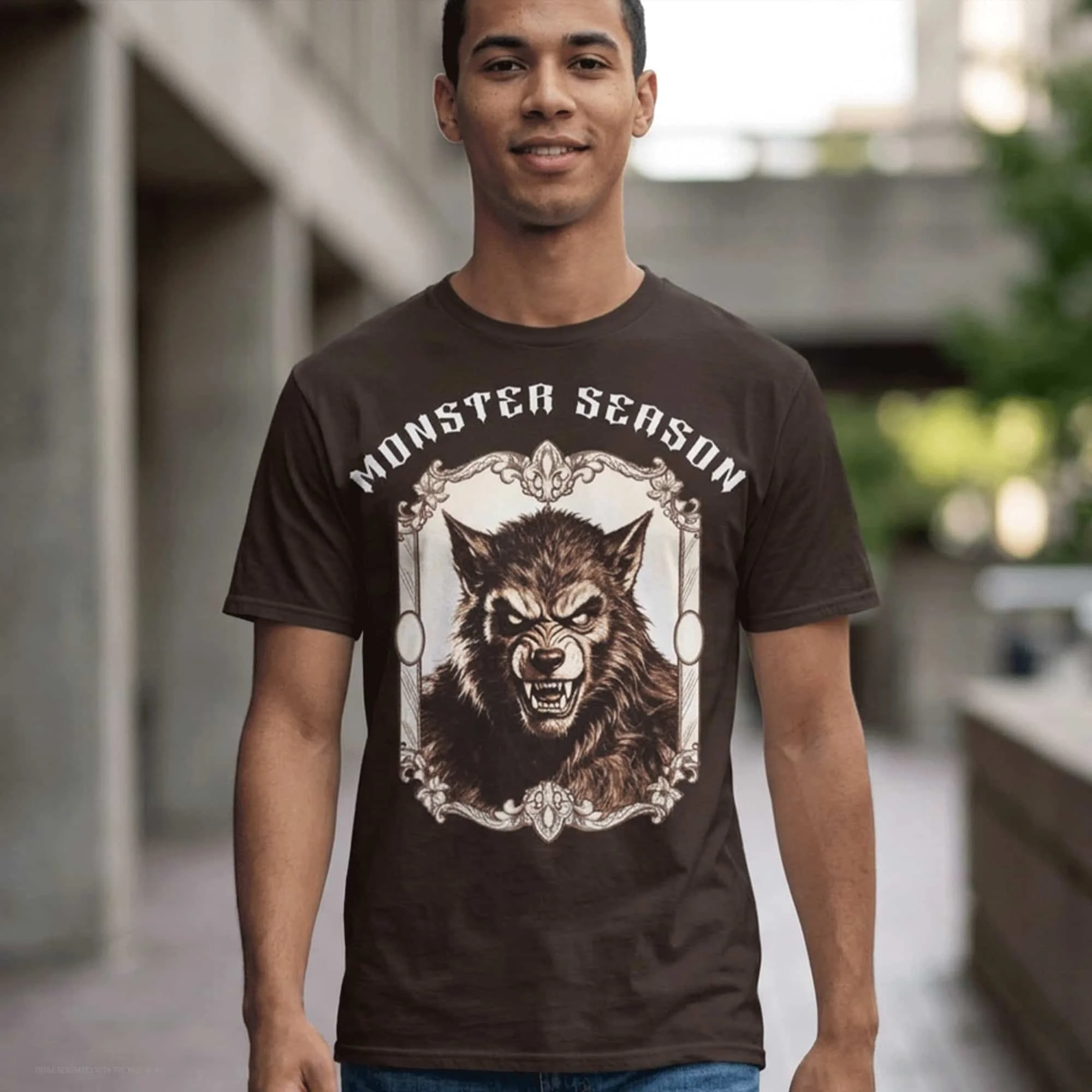 Vintage Werewolf Season Soft-style T‑Shirt