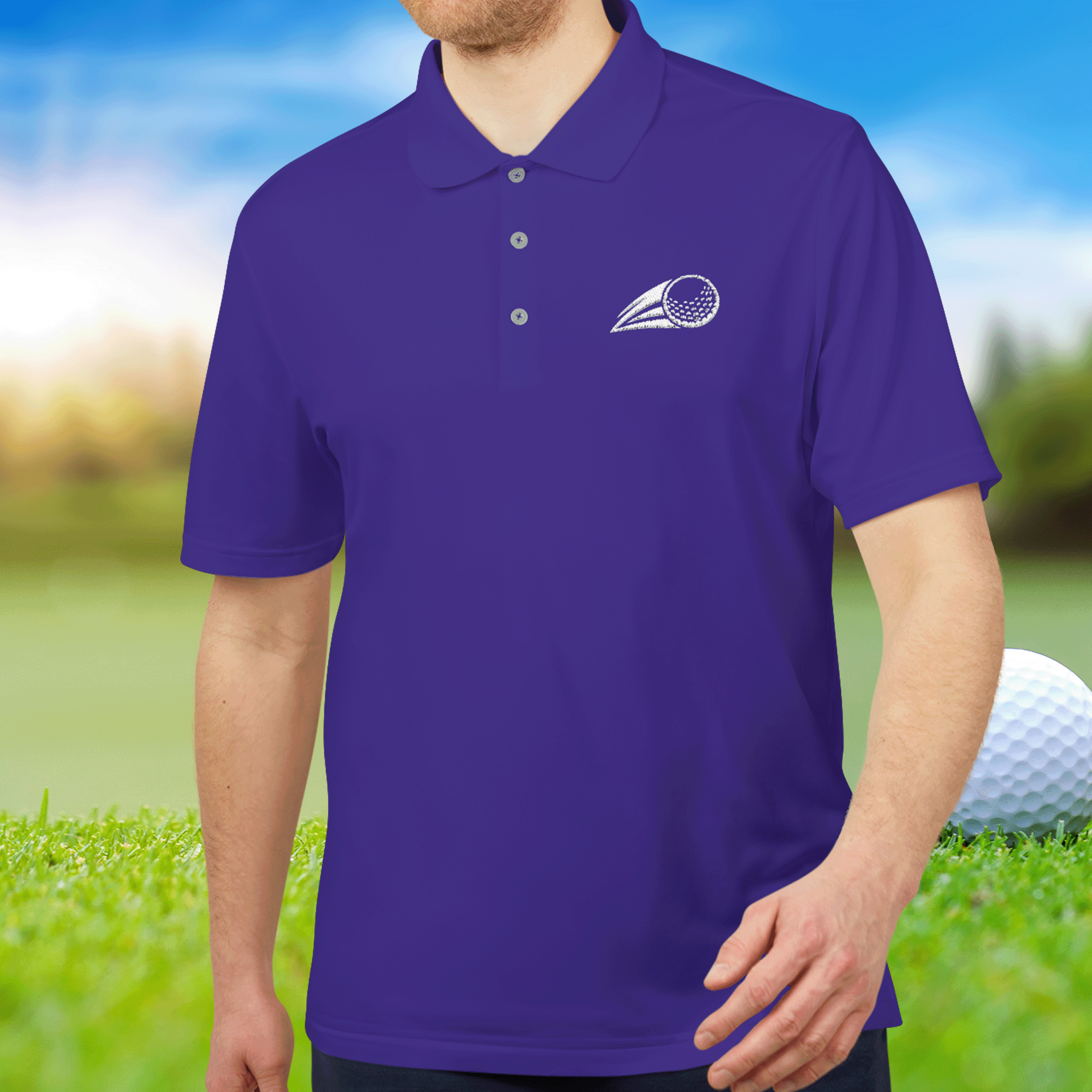 Adidas Performance Polo Embroidered Golf Ball