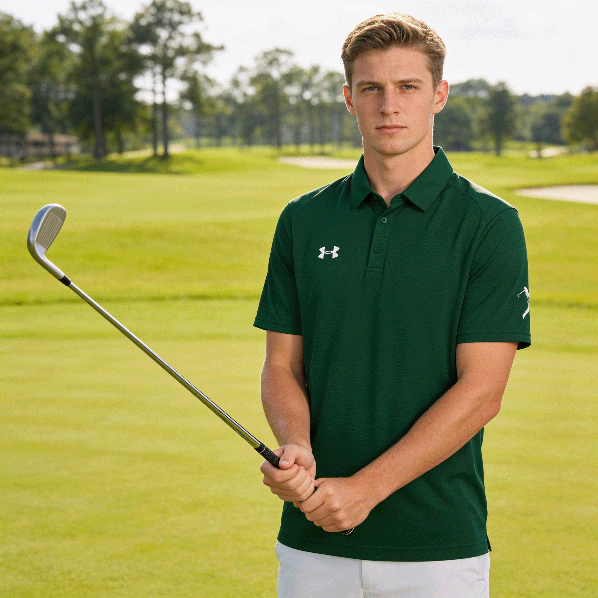 Embroidered Men's Performance Under Armour® Athletic Golf Shirt