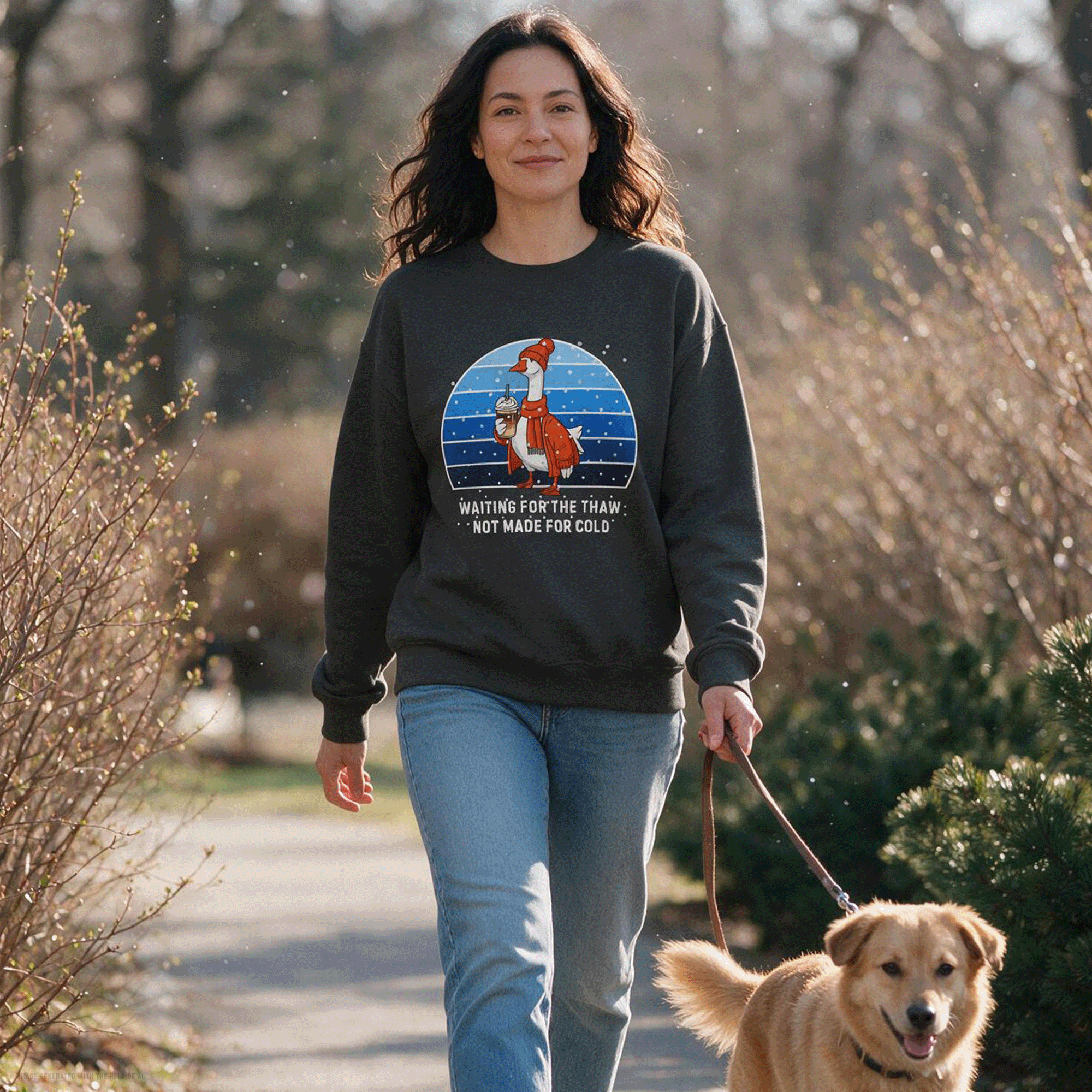 Silly Goose Winter Sweatshirt