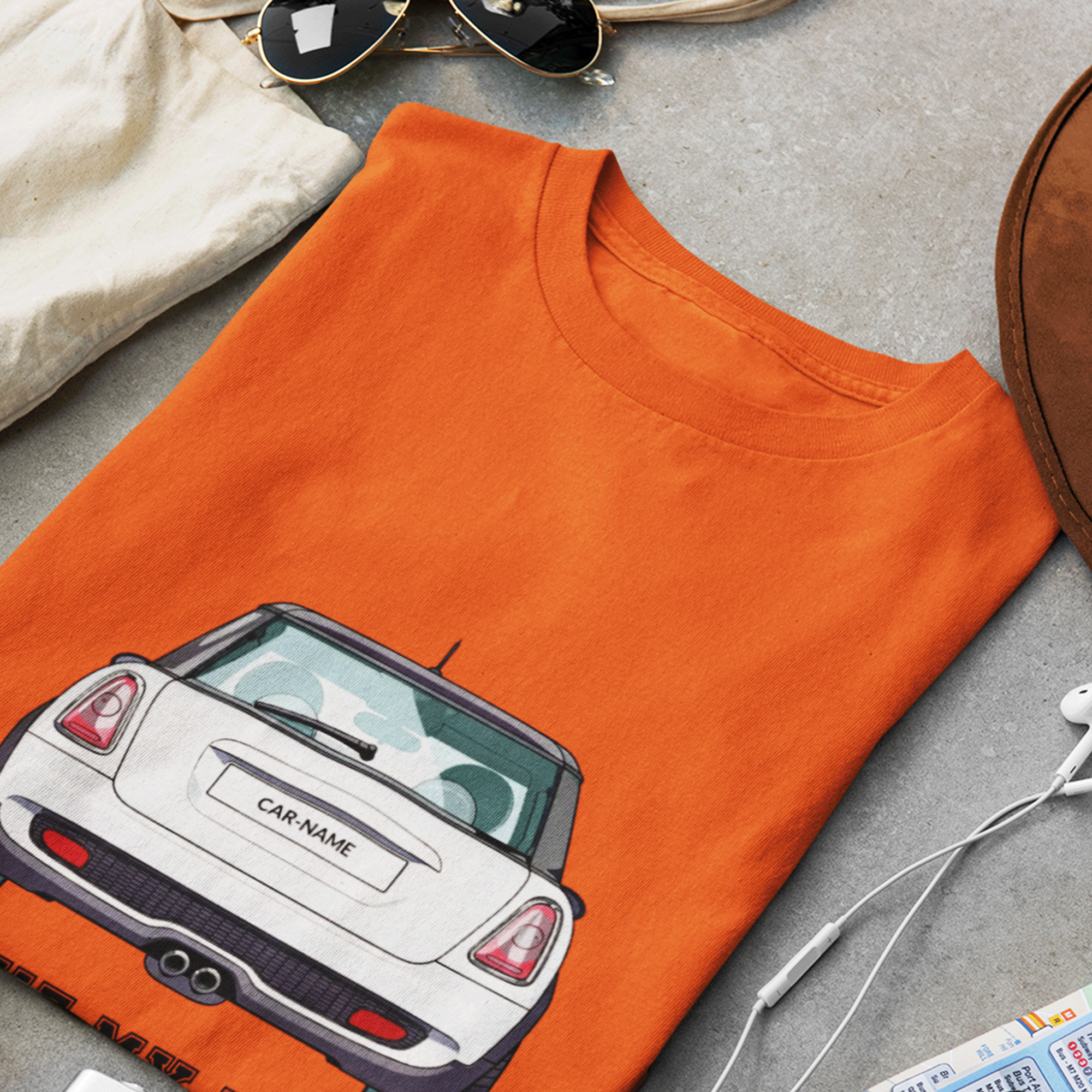 Personalized Love My Mini License Plate Tee