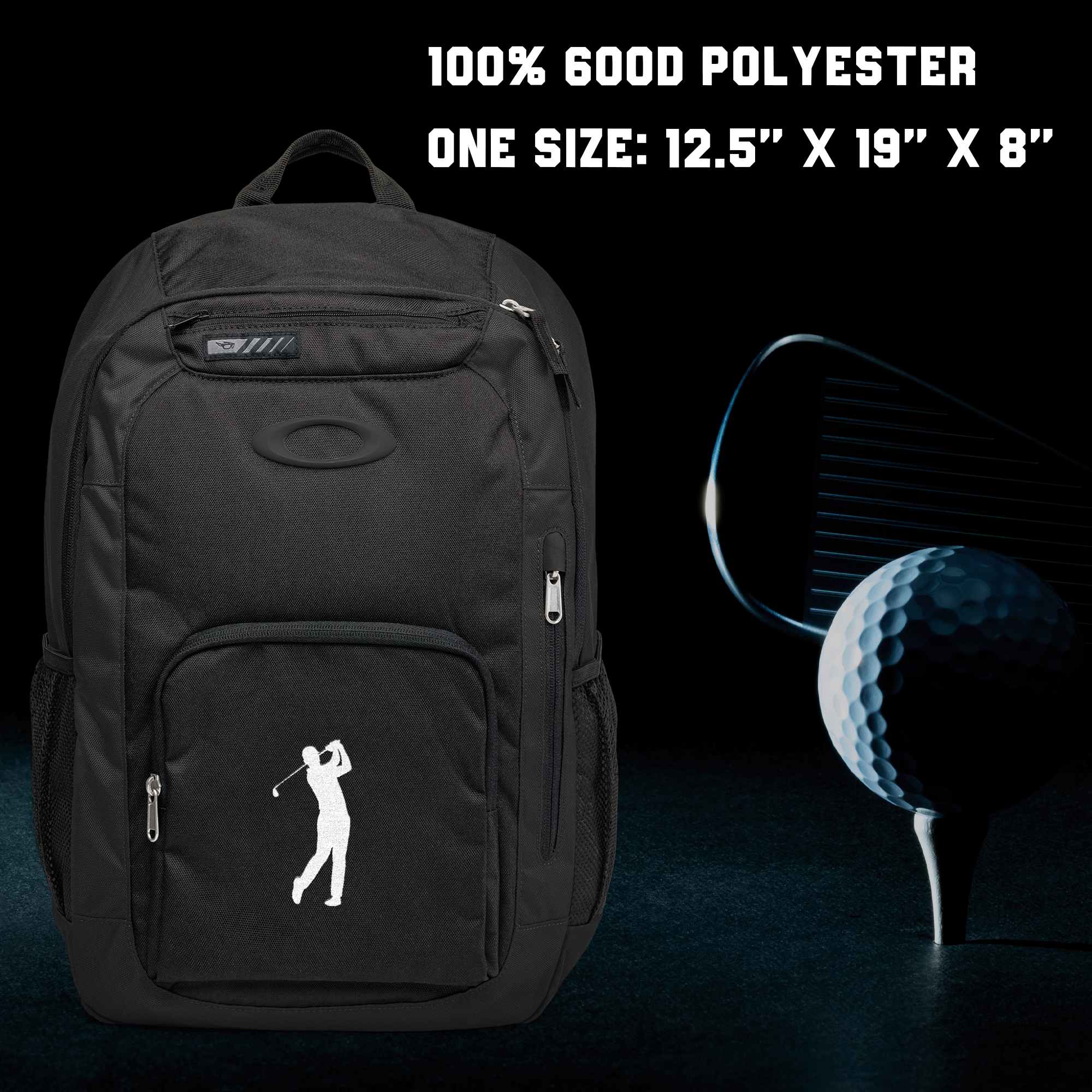 Embroidered Golf Silhouette Oakley 22L Enduro Daypack