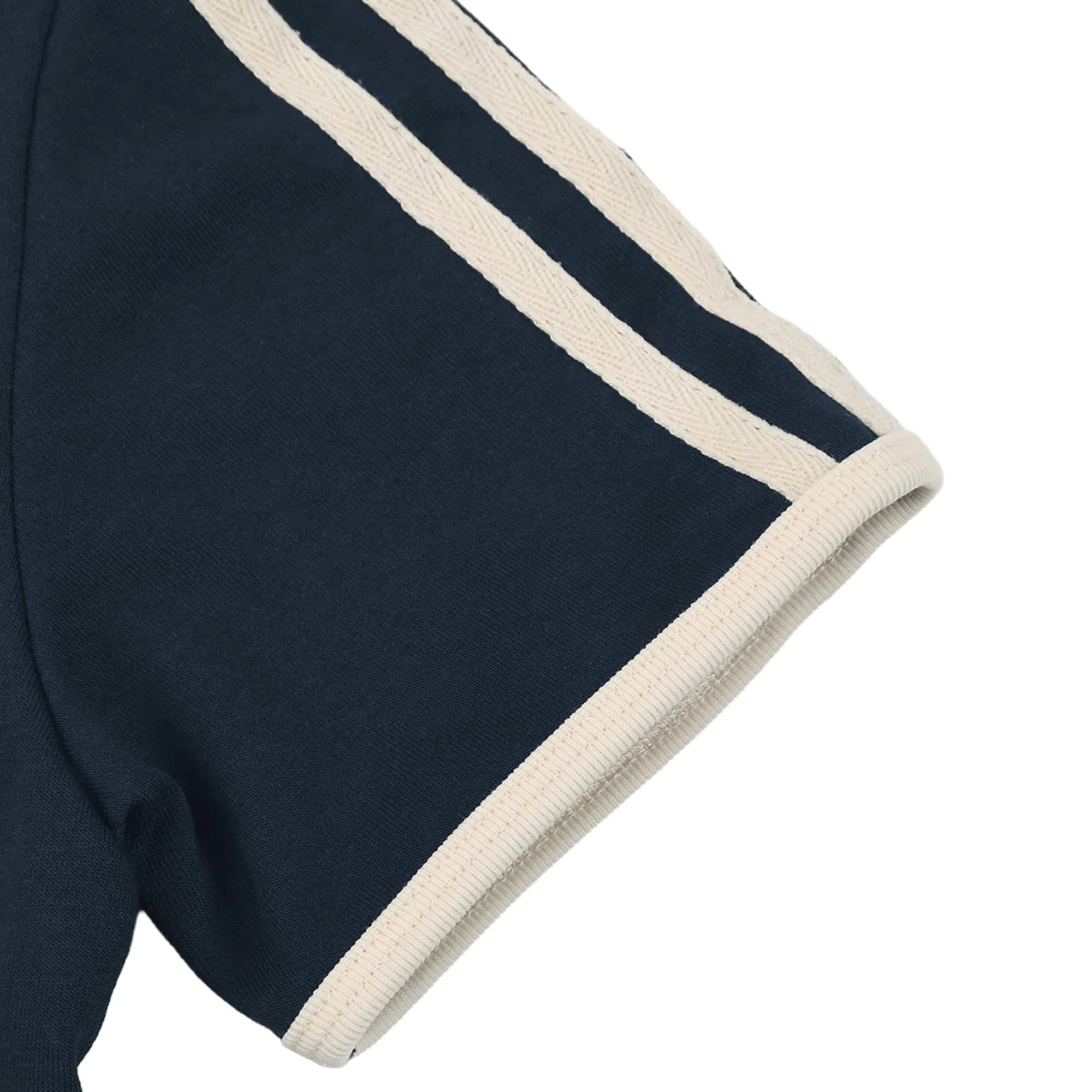 Women's Hearts Color Block Crop T-Shirt