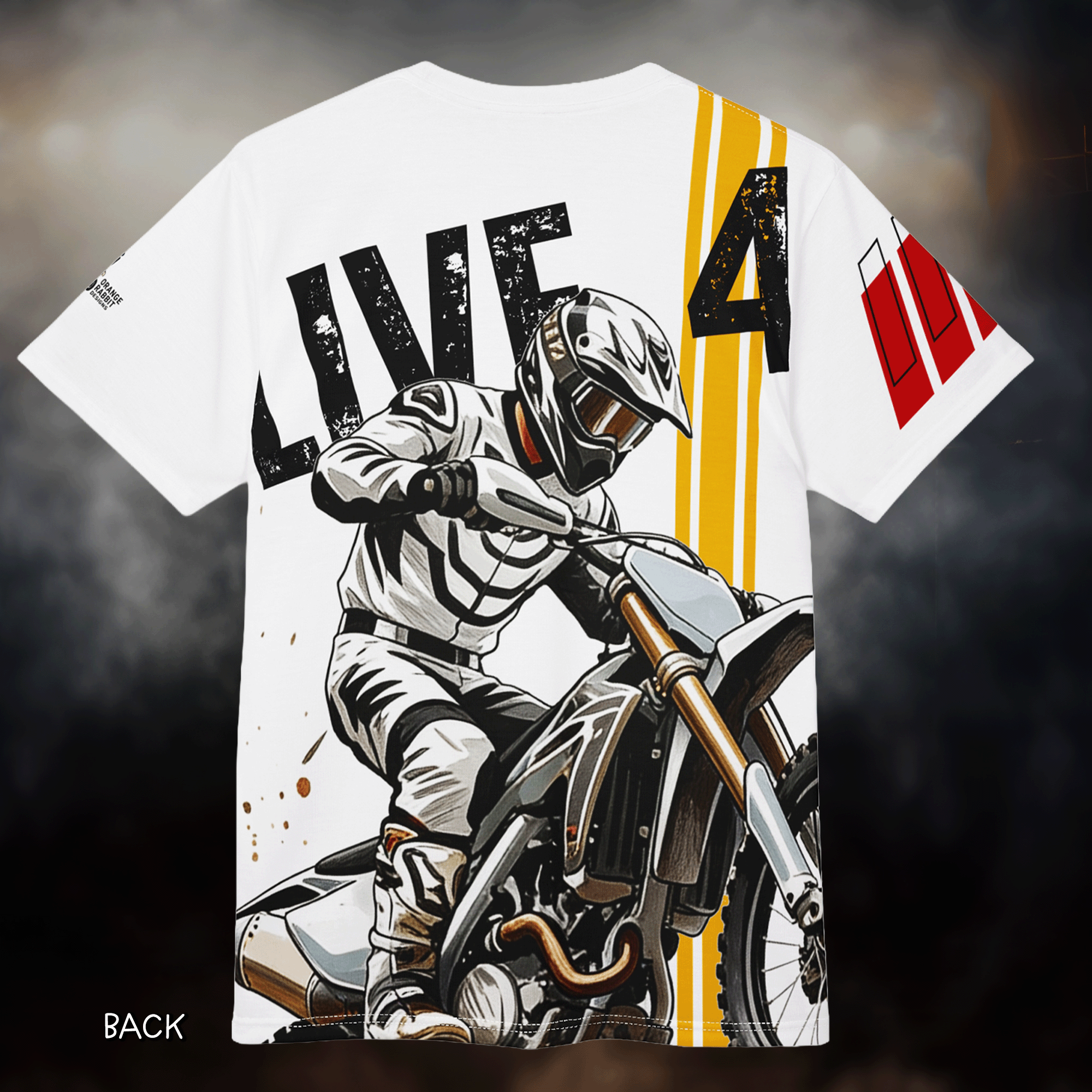 Live 4 Motocross All-Over Print Tee