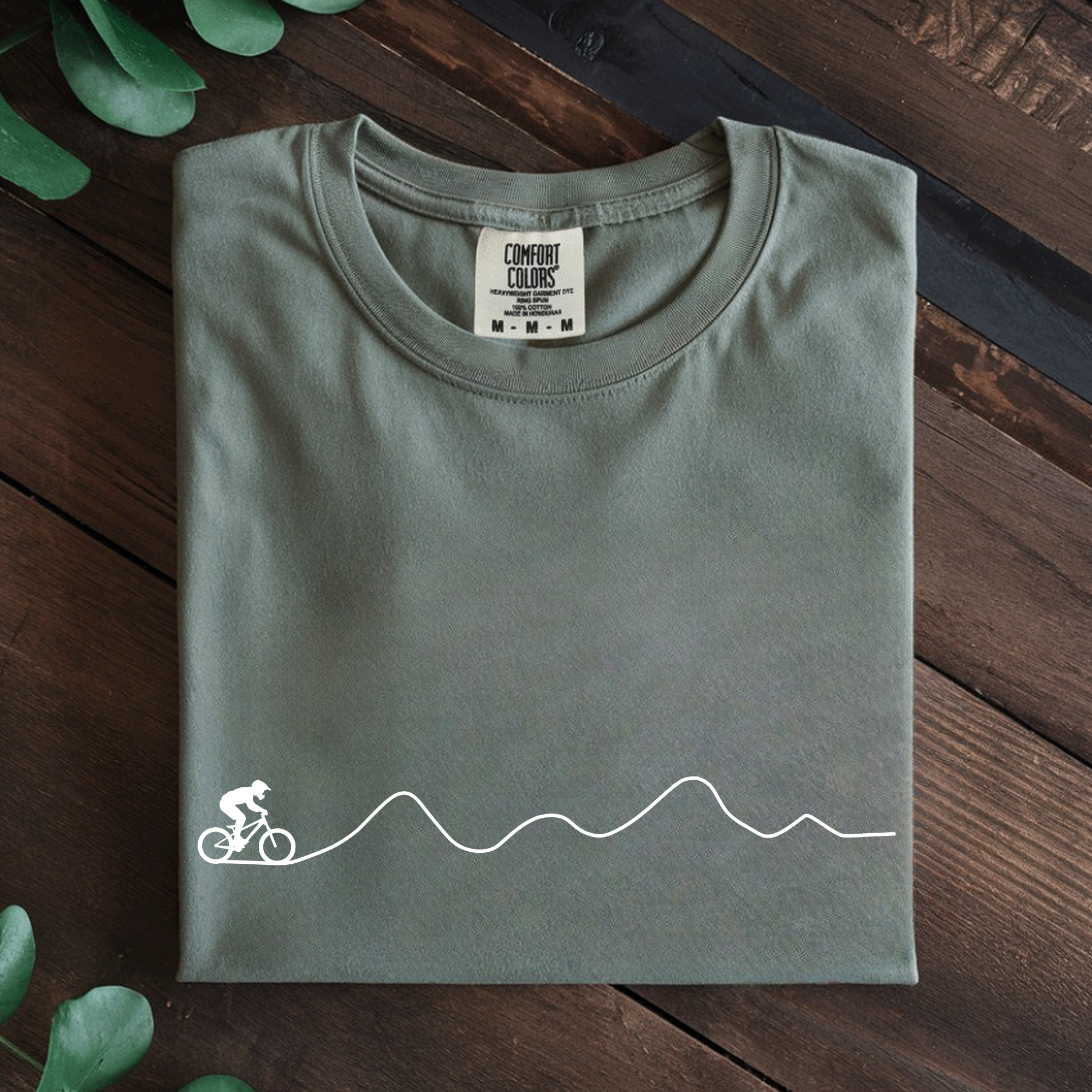 Mountain Biker Minimalist T-shirt