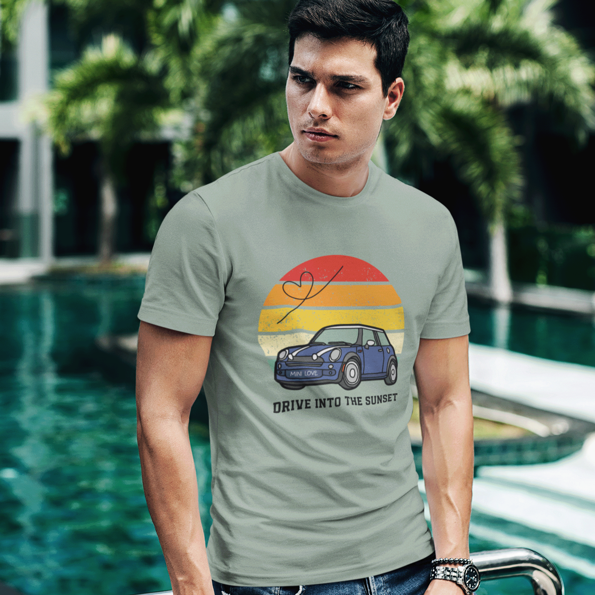 Mini Drive into the Sunset T-shirt