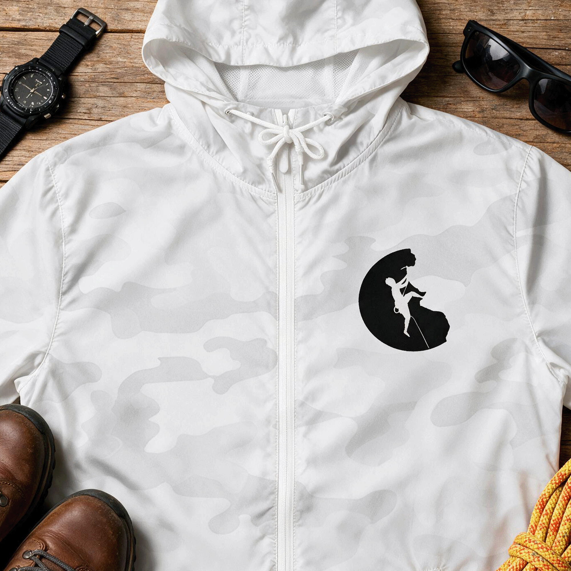Climber Unisex Full-Zip Windbreaker Jacket