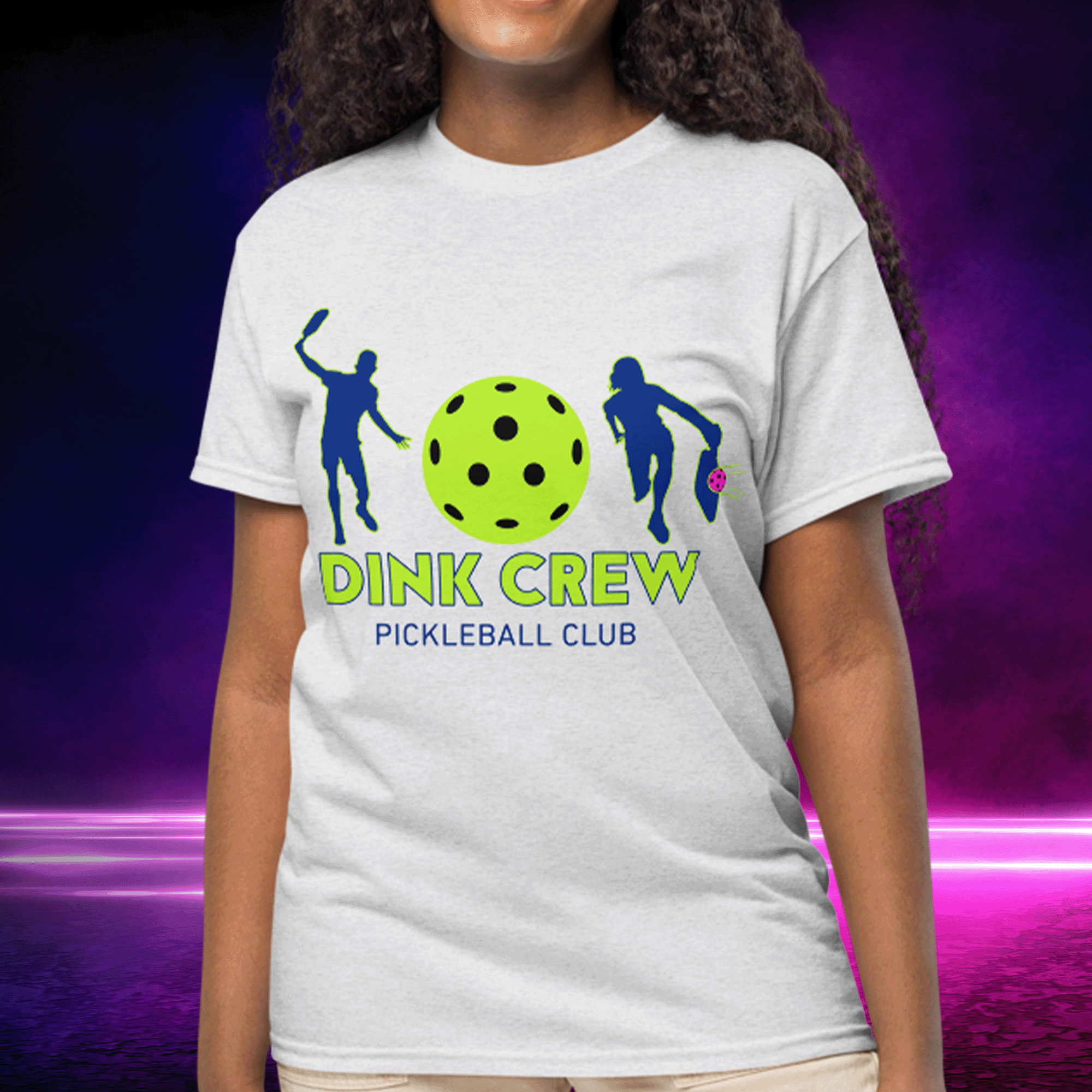 DINK CREW Pickleball Club Moisture-Wicking DryBlend® T-Shirt