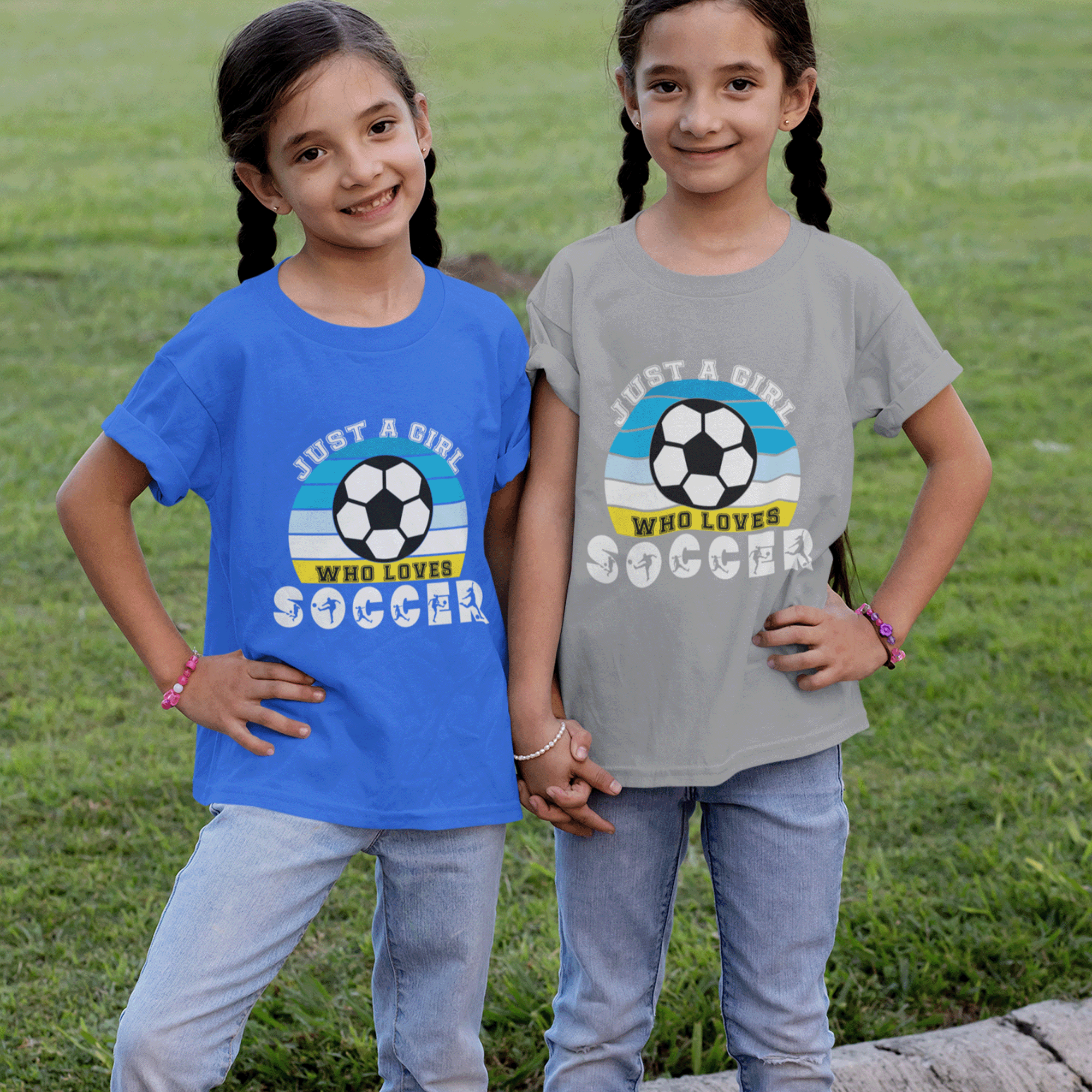 Just a Girl Who Loves Soccer Youth T-shirt