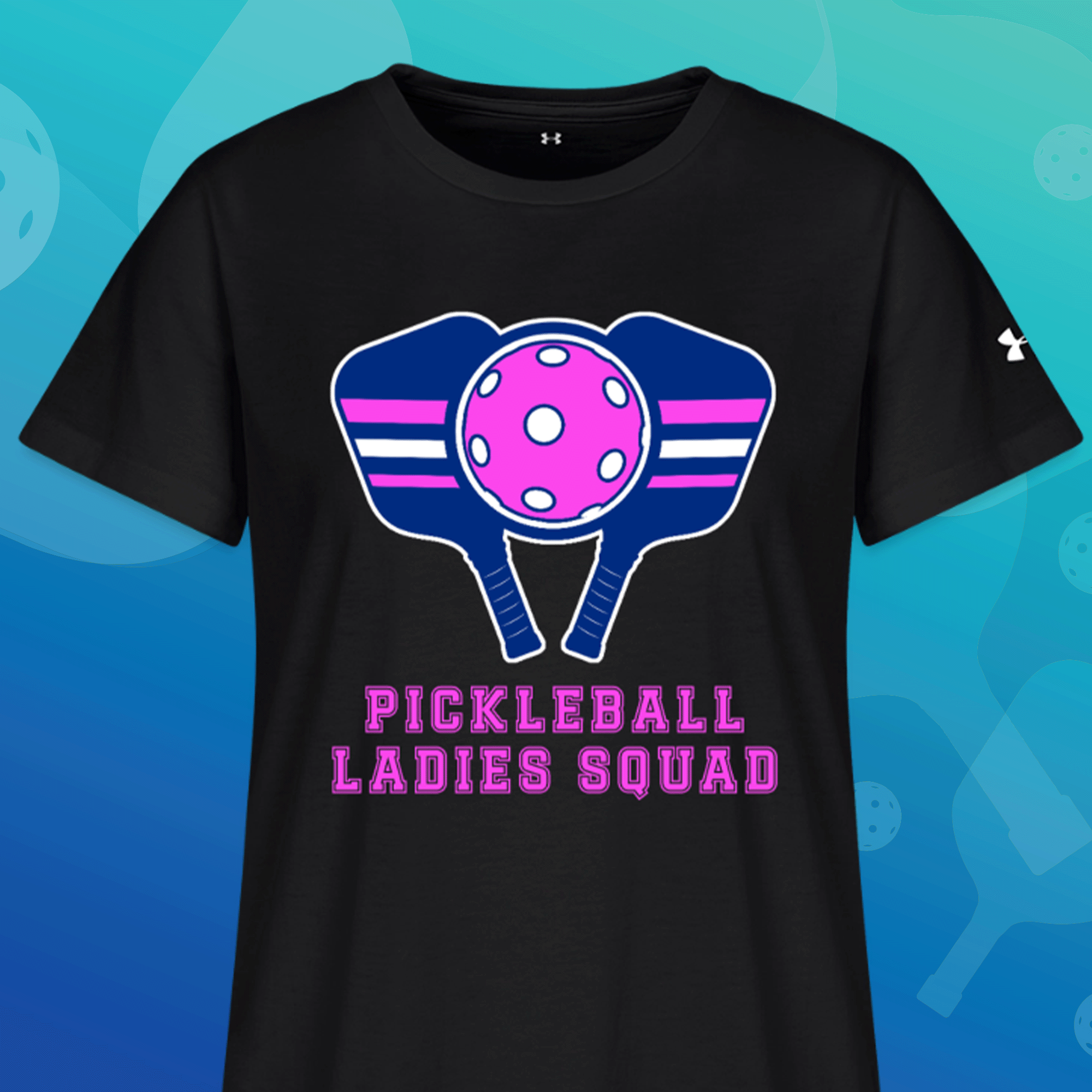 Ladies Pickleball Under Armour Athletic 2.0 T-Shirt