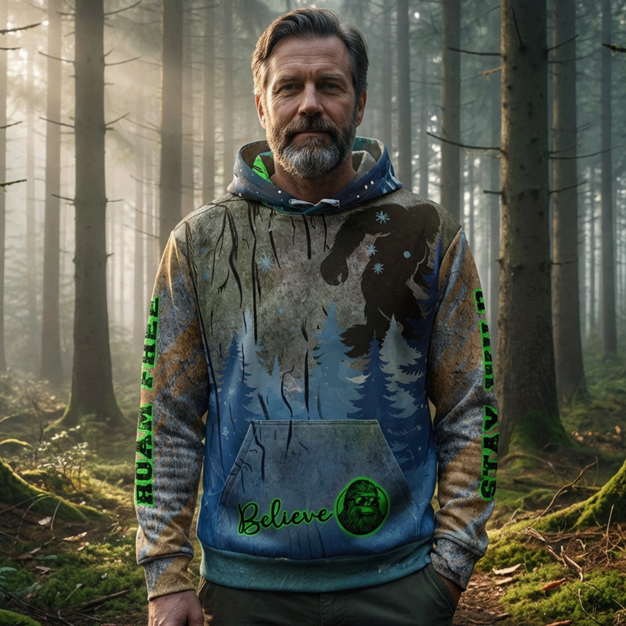 Sasquatch Believe Hoodie