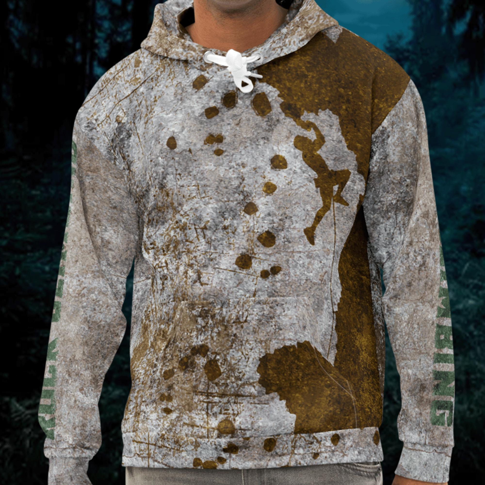 Rock Climbing Cotton Hoodie