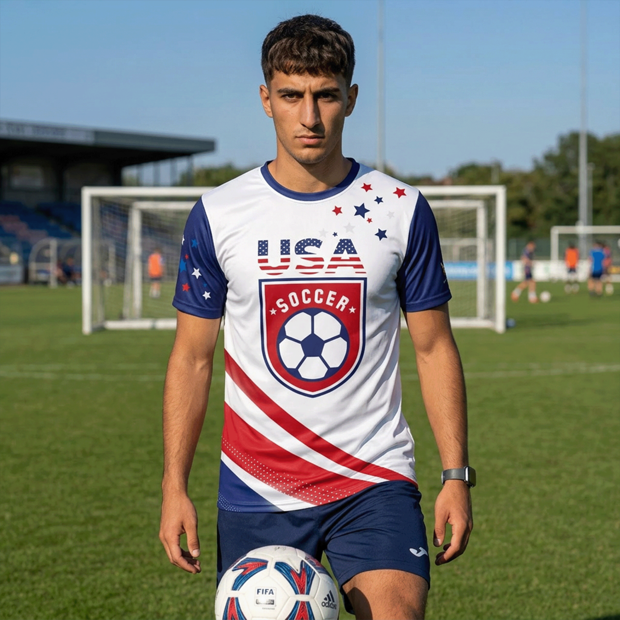 USA Soccer Men's Moisture-wicking Tee