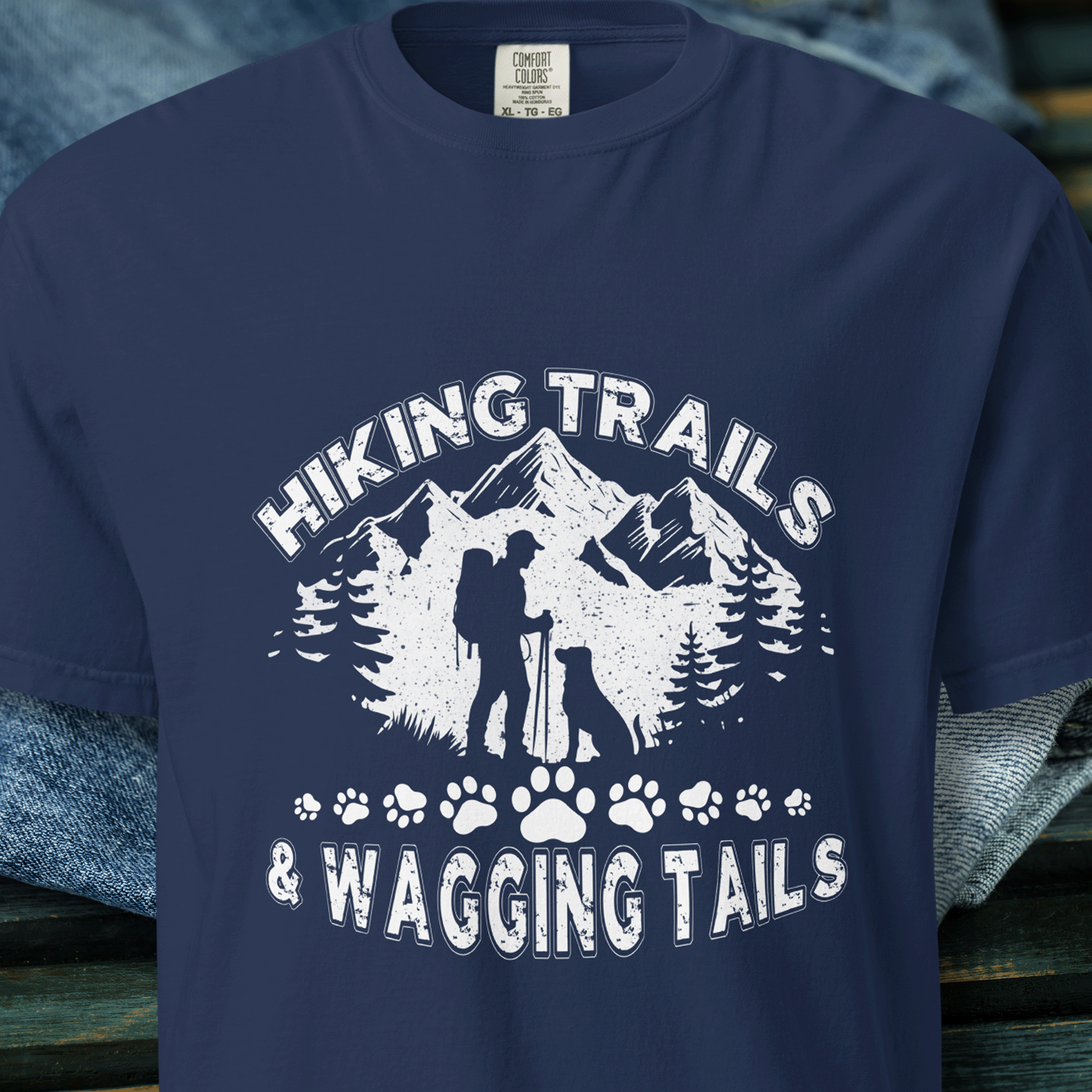Hiking with Dogs T-shirt