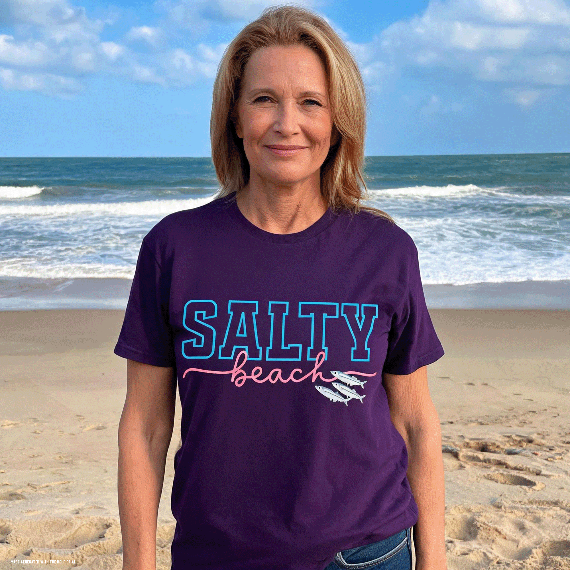 Salty Beach Dryblend® Summer T-Shirt
