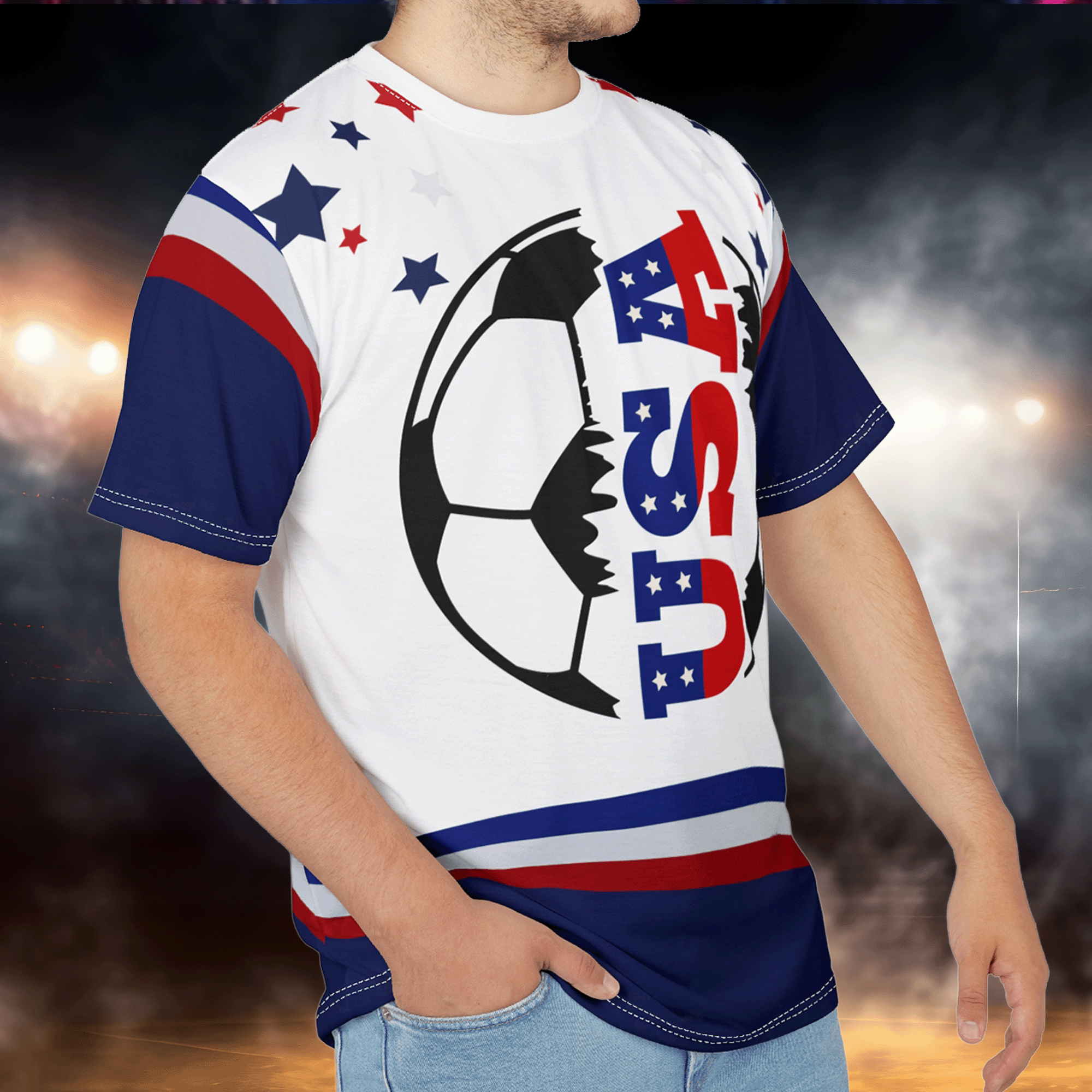 USA Soccer Quick-drying Tee