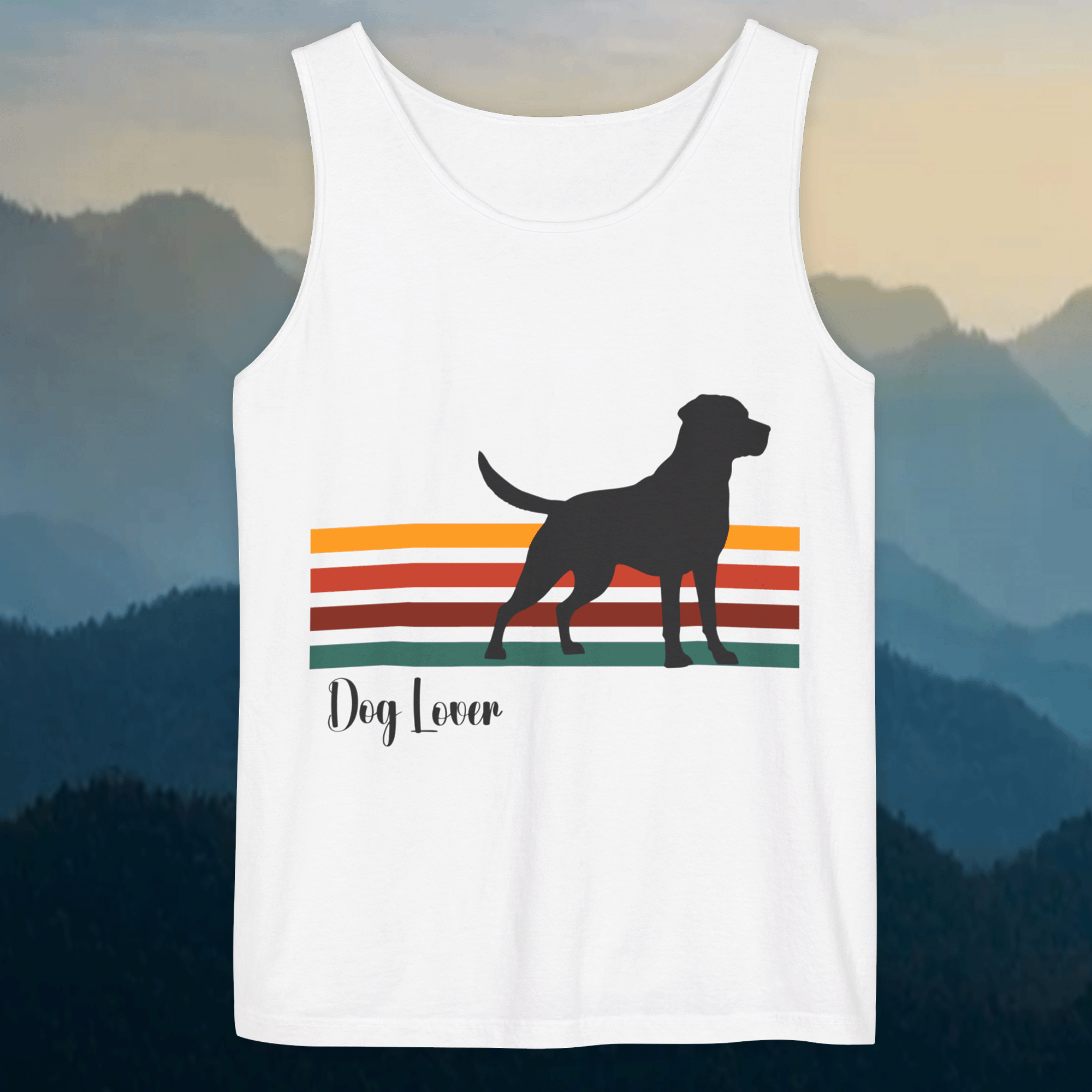 Dog Lover Unisex Garment-Dyed Tank Top