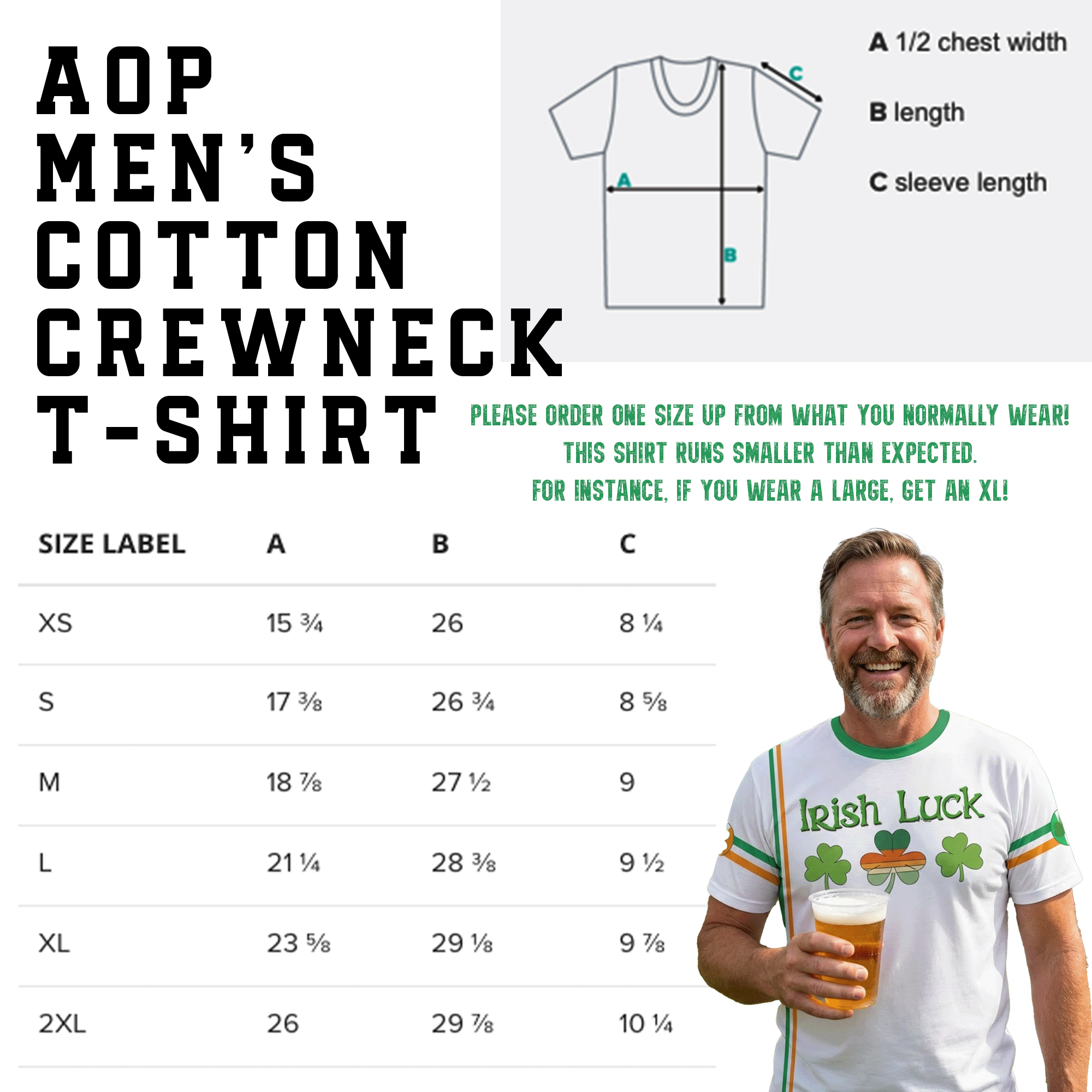 Irish Lucky stripes tee 7.png
