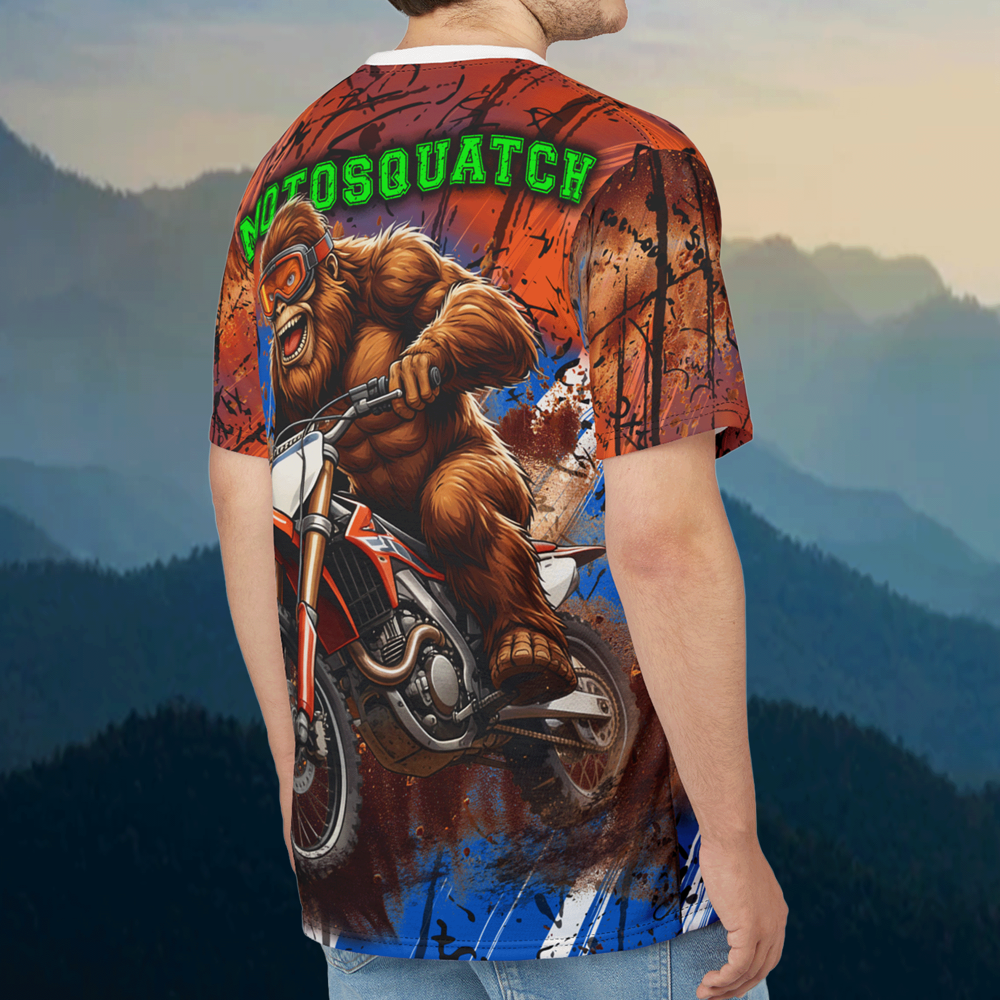 Motocross Sasquatch Tee
