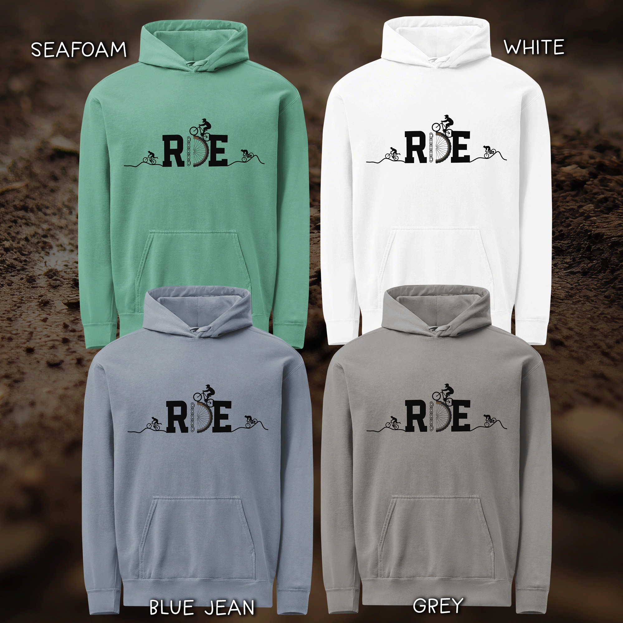 RIDE Mountain Bike Hoodie