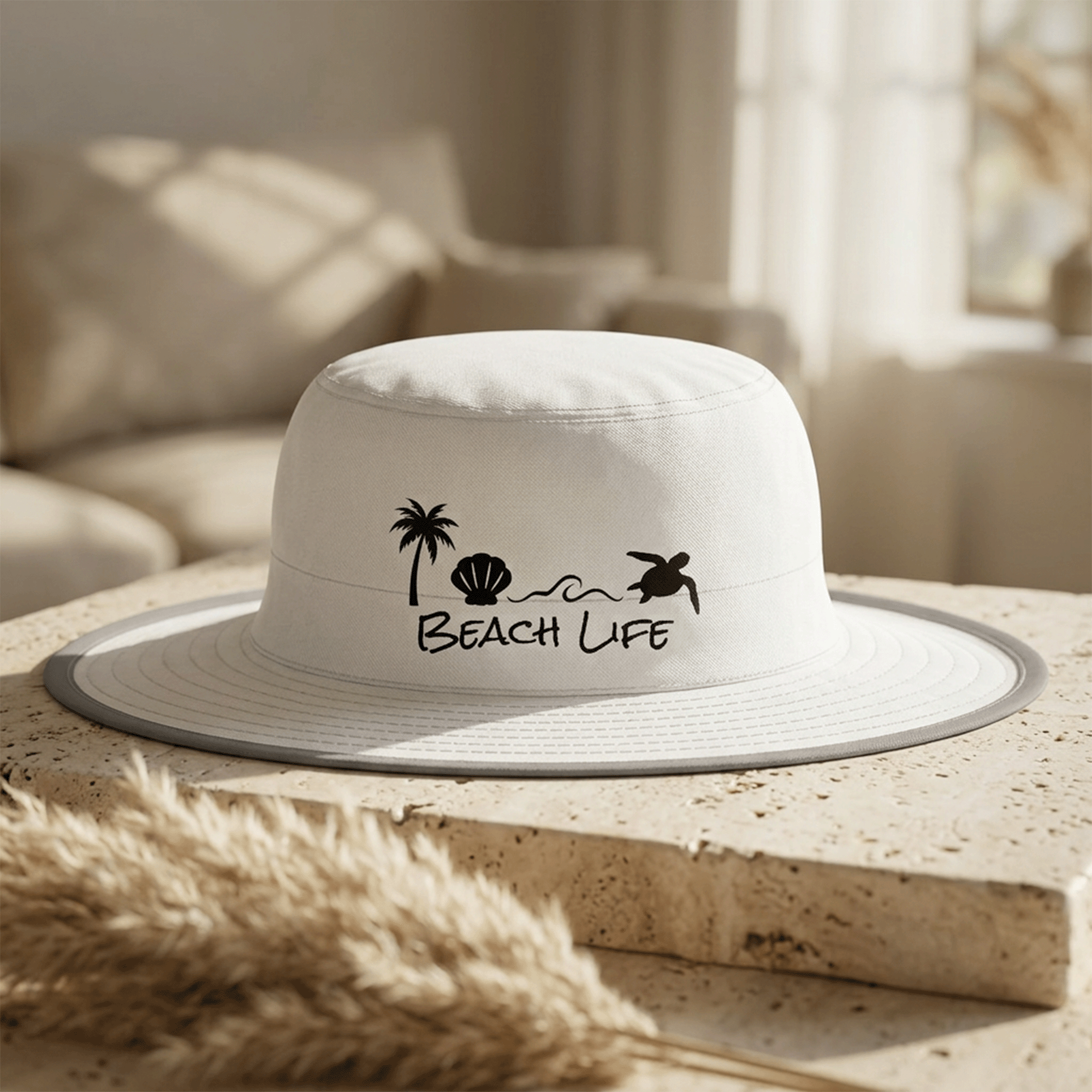 Beach Wide Brim Moisture-Wicking Sun Hat