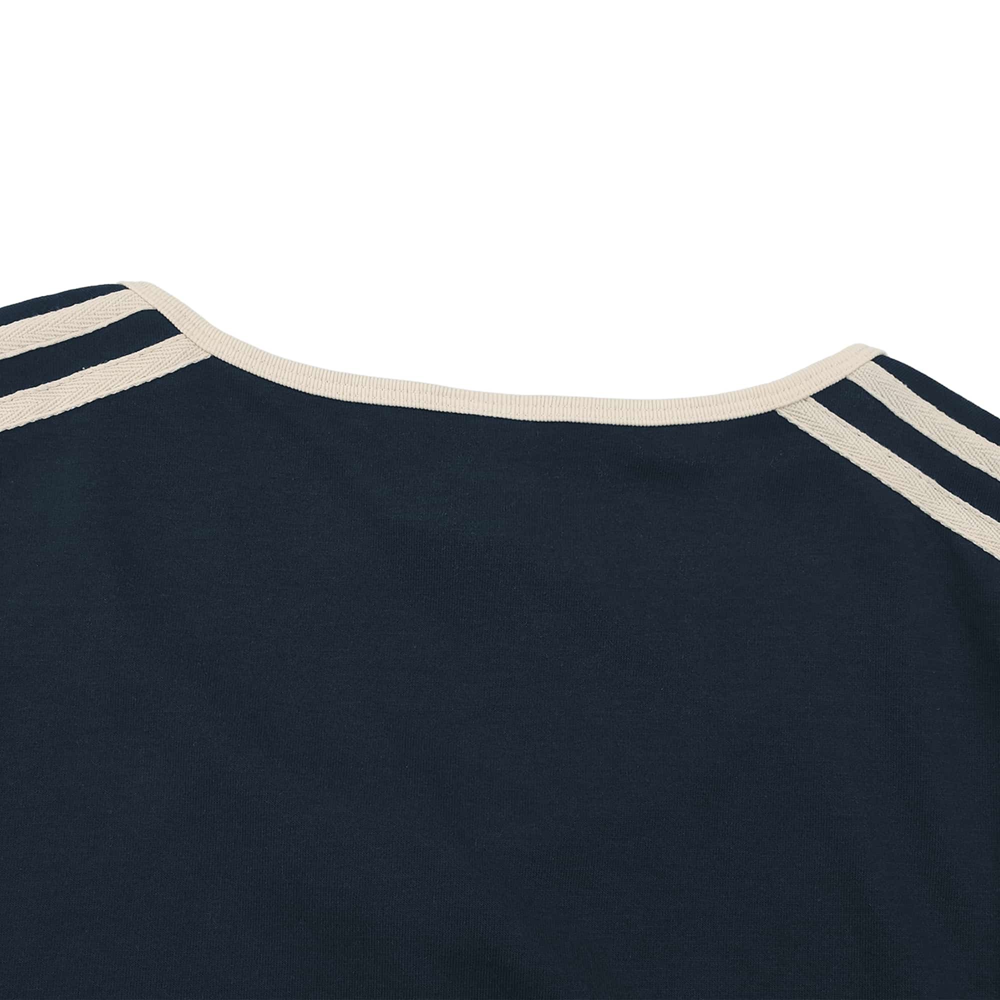 Women's Hearts Color Block Crop T-Shirt