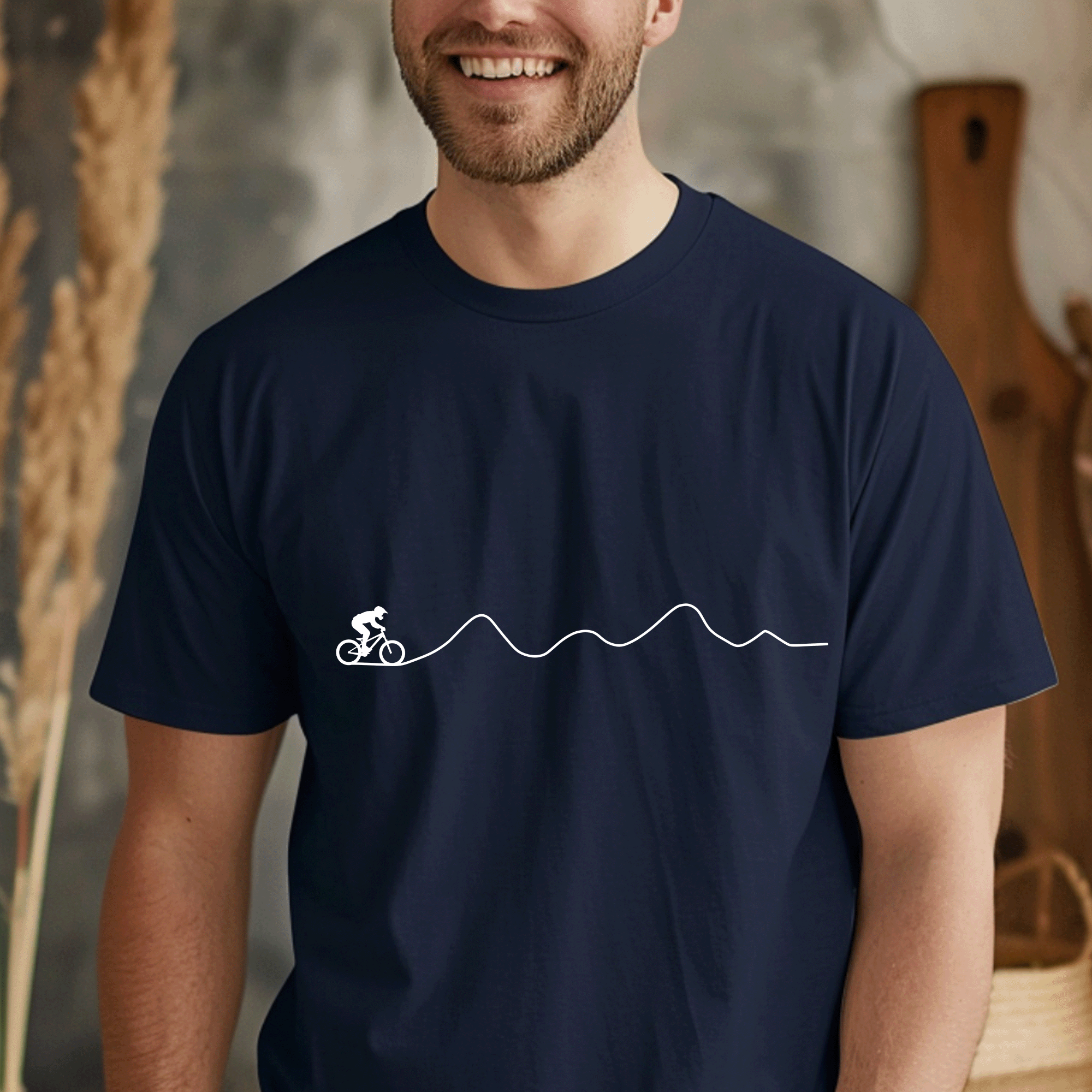 Mountain Biker Minimalist T-shirt