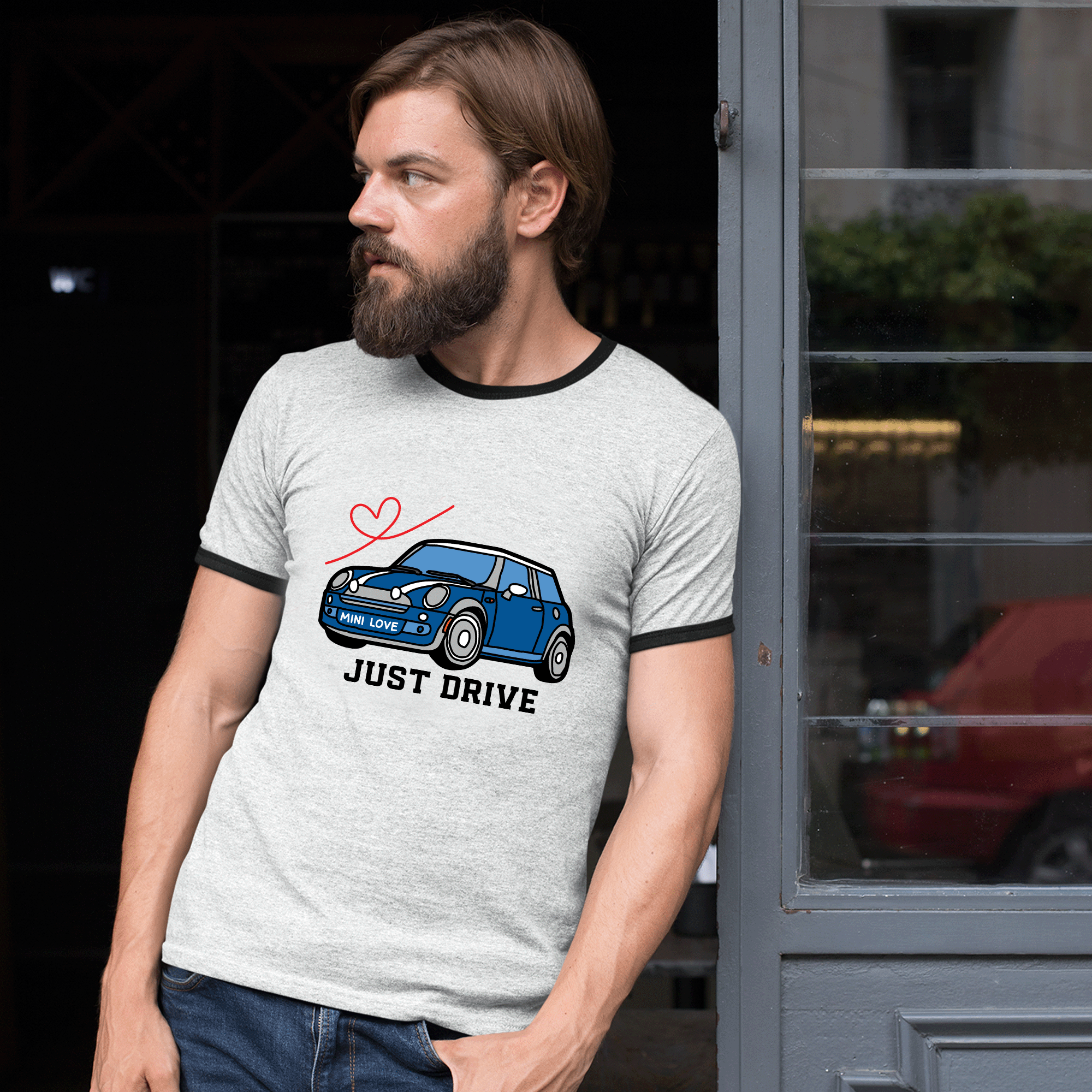 Mini Retro Next Level Ringer Tee