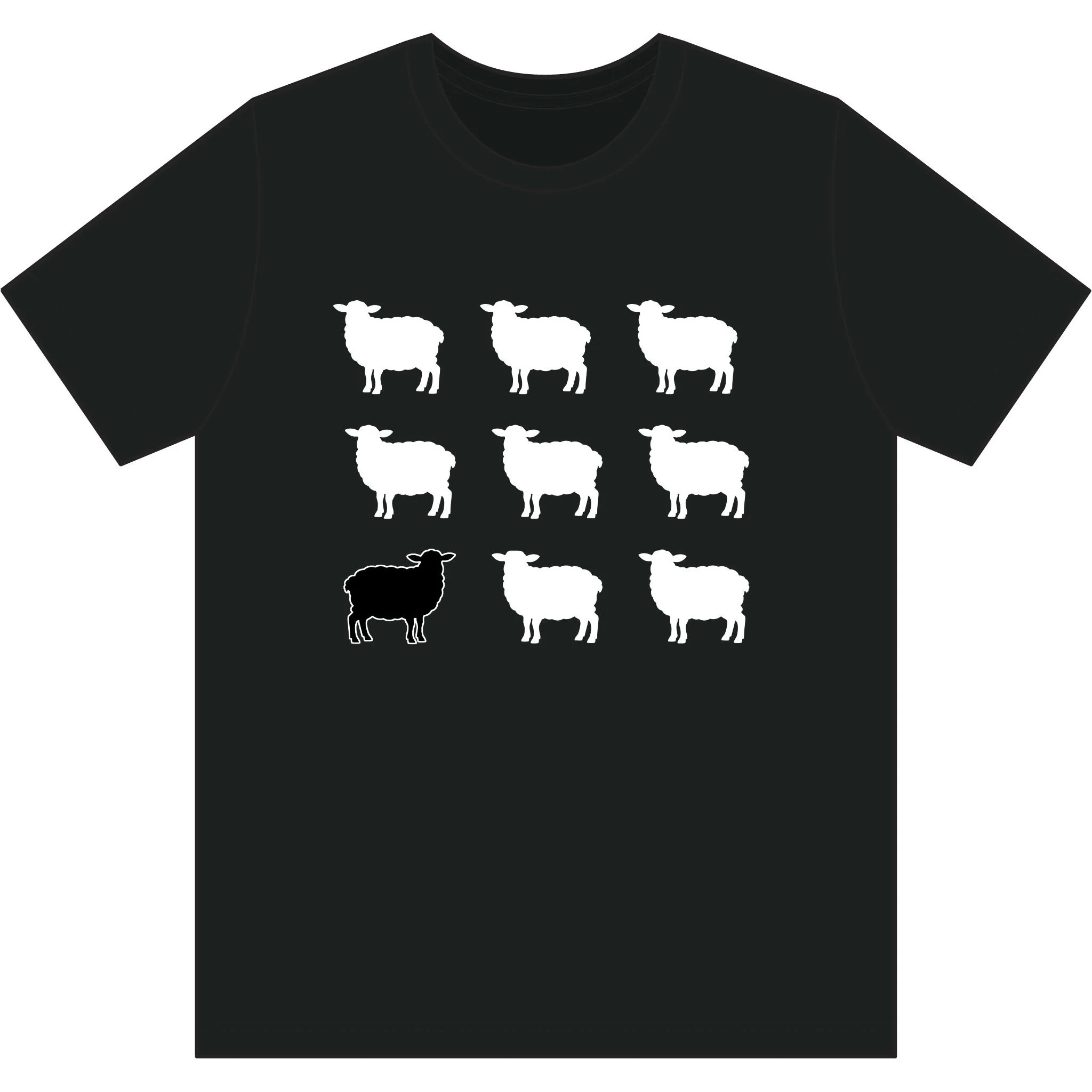 Black Sheep Recycled Cotton T‑Shirt
