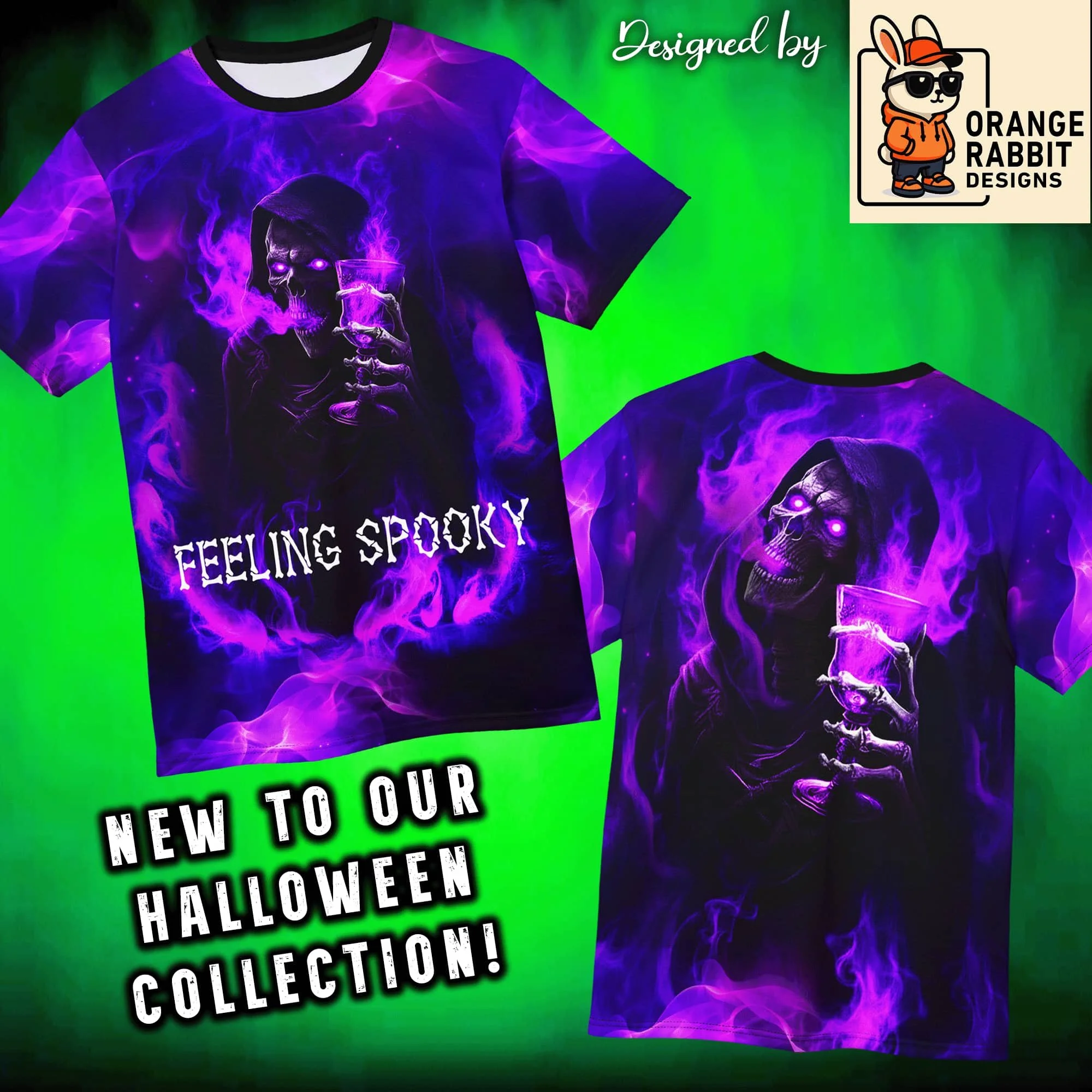 Purple Reaper All-Over Print Tee