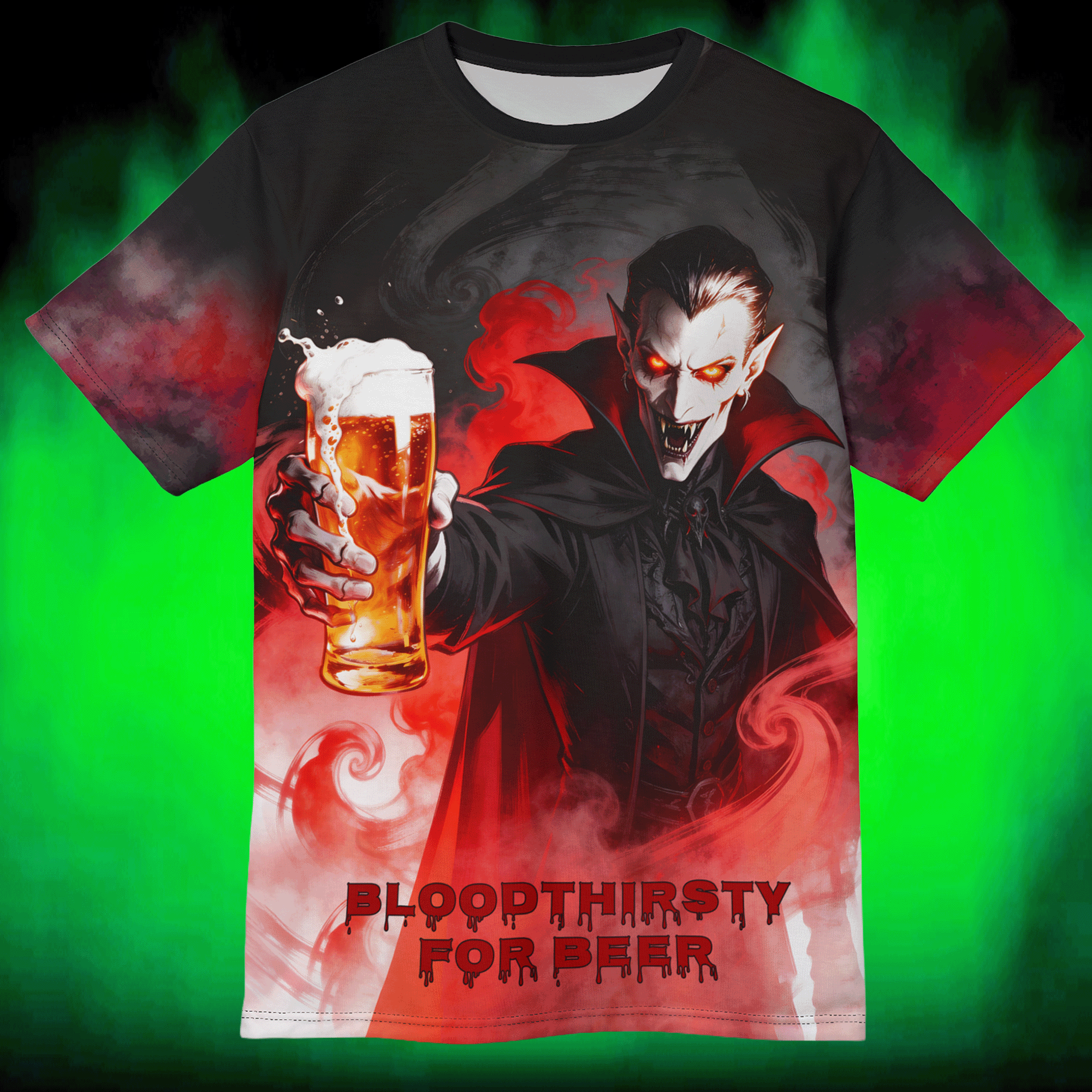 Vampire Cheers All-Over Print Tee