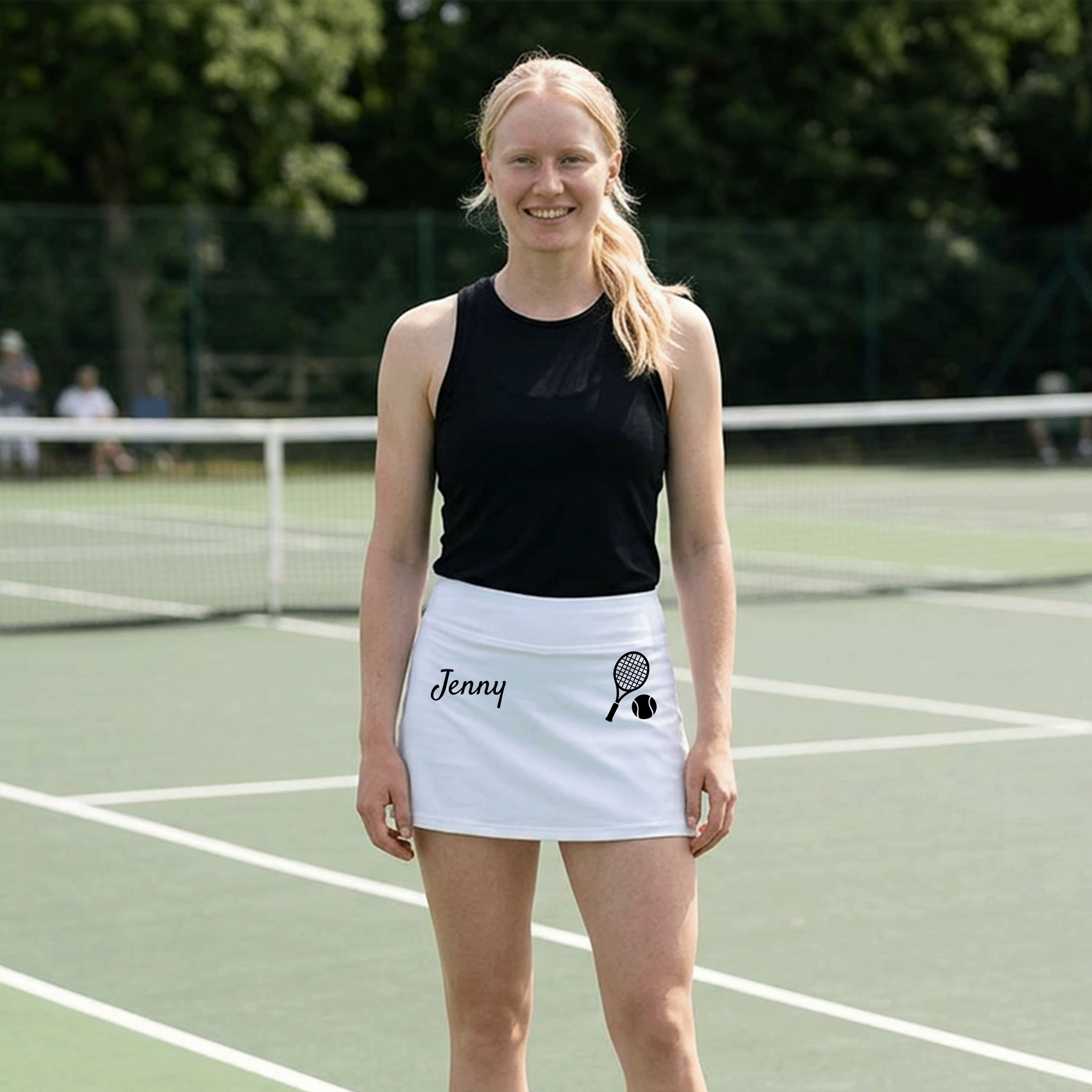 Personalized Women's Tennis Skort