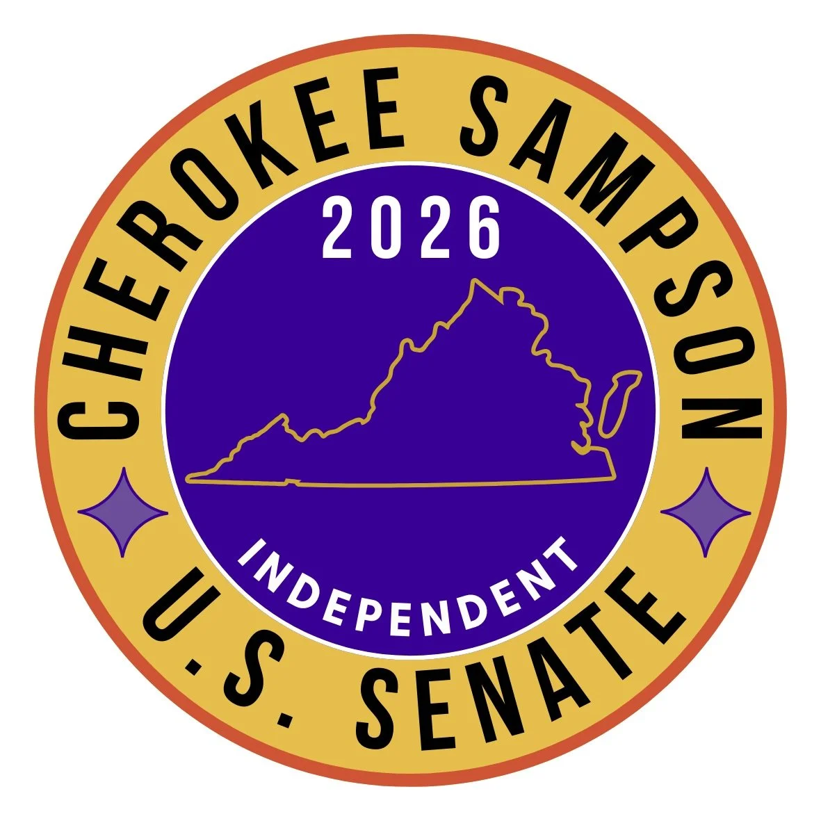 Cherokee Sampson for United States Senator of Virginia