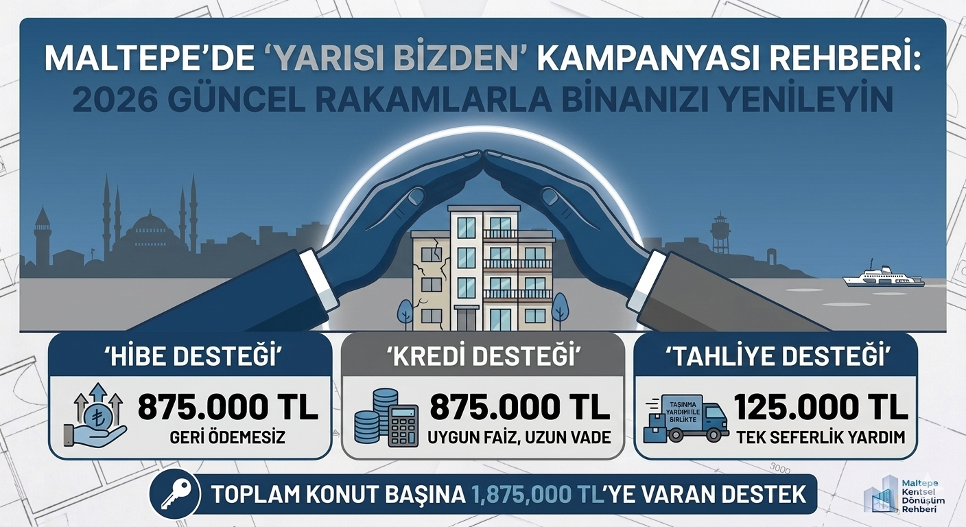 Maltepe'de "Yarısı Bizden" Kampanyası Başvuru Rehberi (2026)