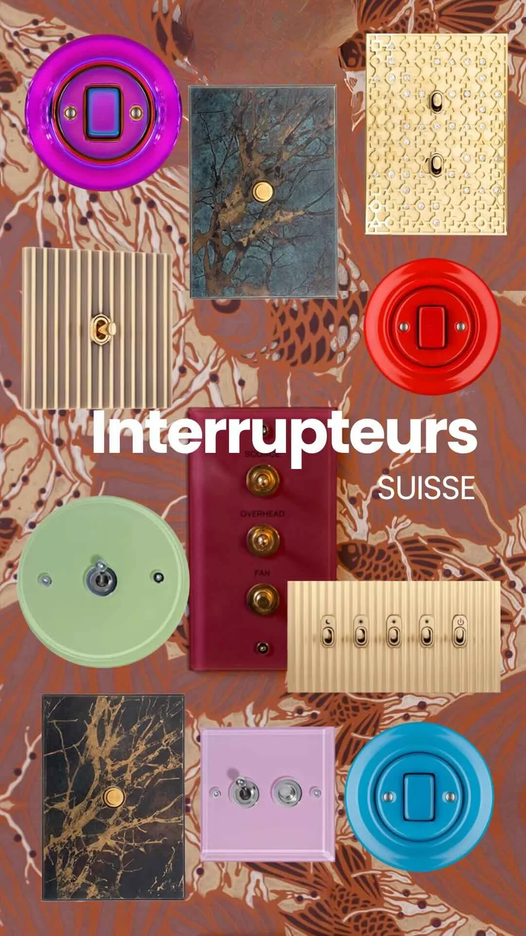 Interrupteurs design en Suisse : 5 marques qui transforment vos murs en œuvres d'art