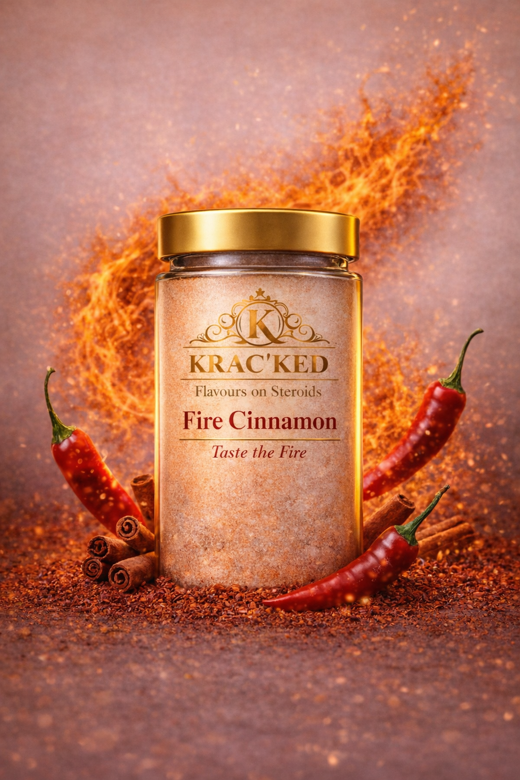 Fire Cinnamon Powder Flavour - Taste the Fire