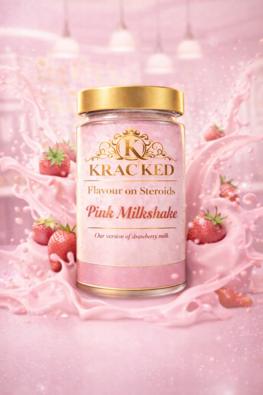 Pink Milkshake Powder Flavour