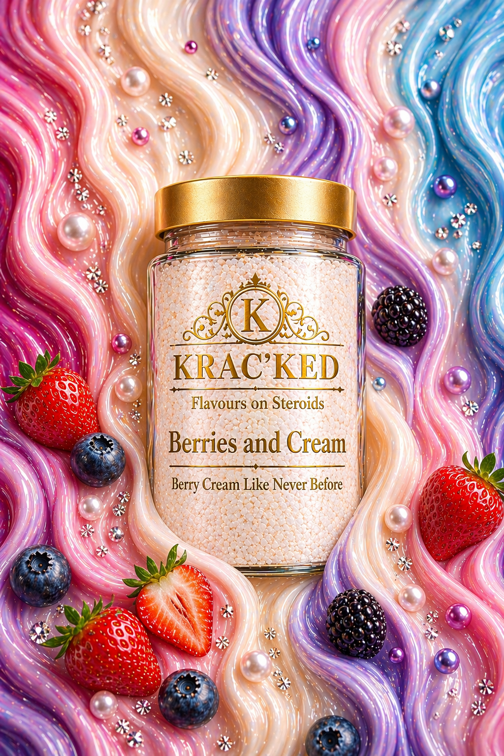 Berries and Cream Flavored Powder
