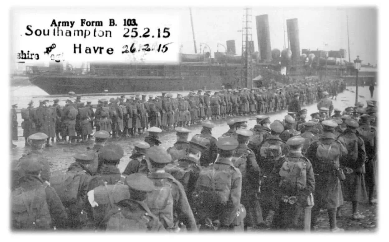 WORLD WAR 1 & SOUTHAMPTON Heritage Talk