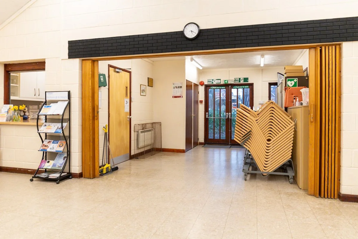 View of Sholing Parish hall hire