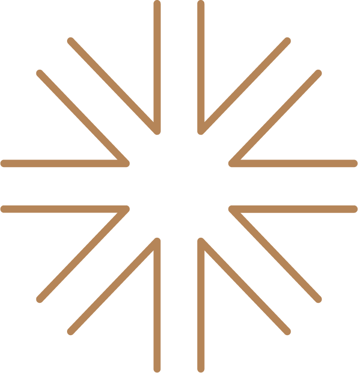 Thorium Capital motif - a starburst symbol representing energy, with a nod to the Union Jack.