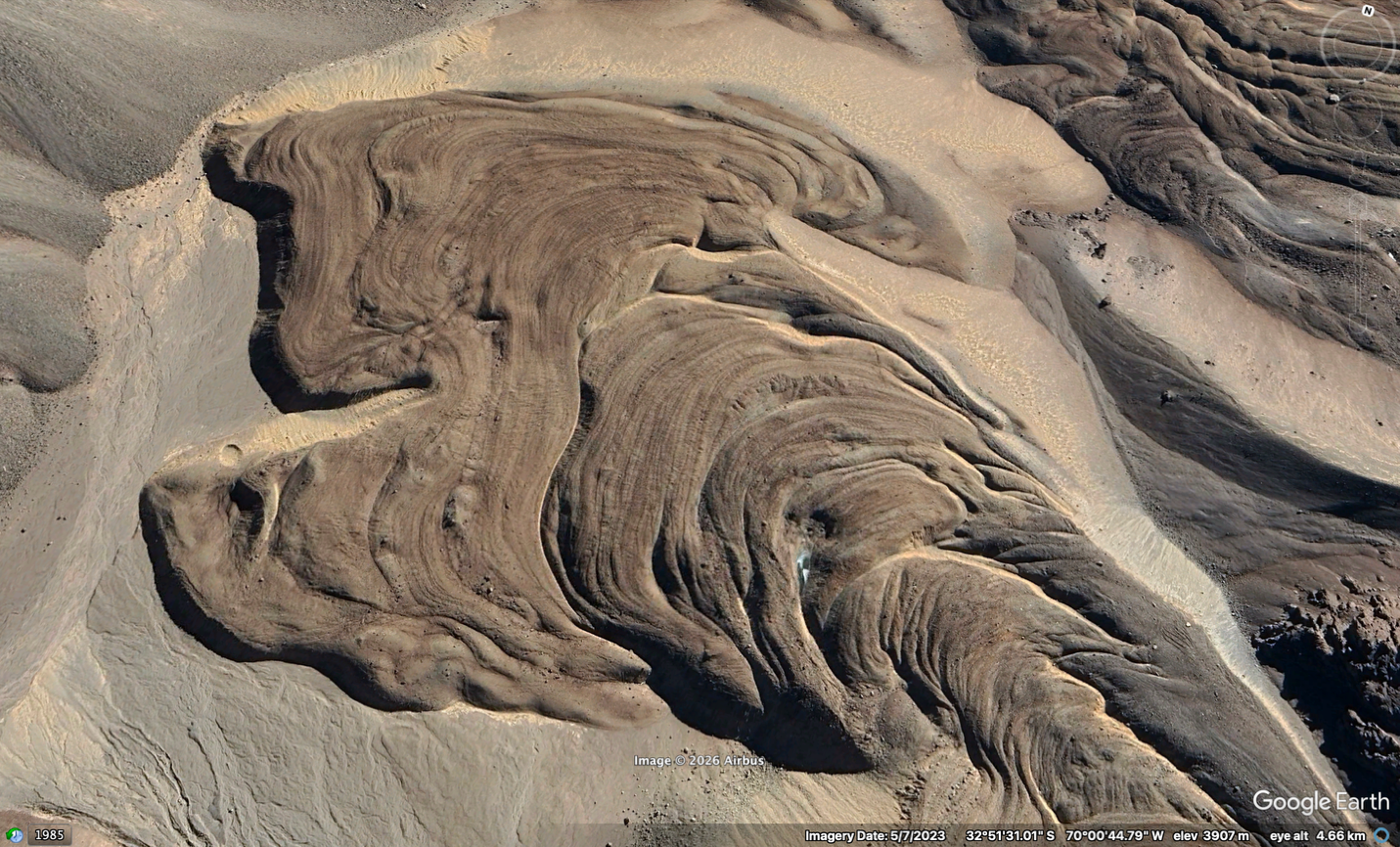Permafrost creep: rock glaciers