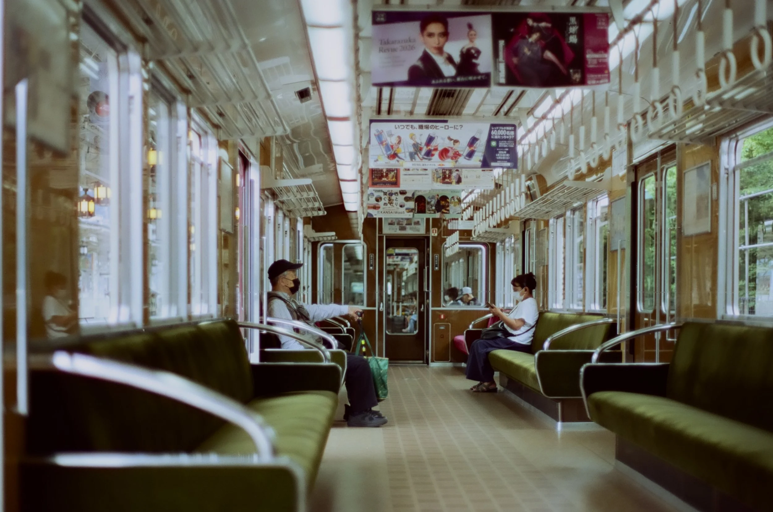 On the train