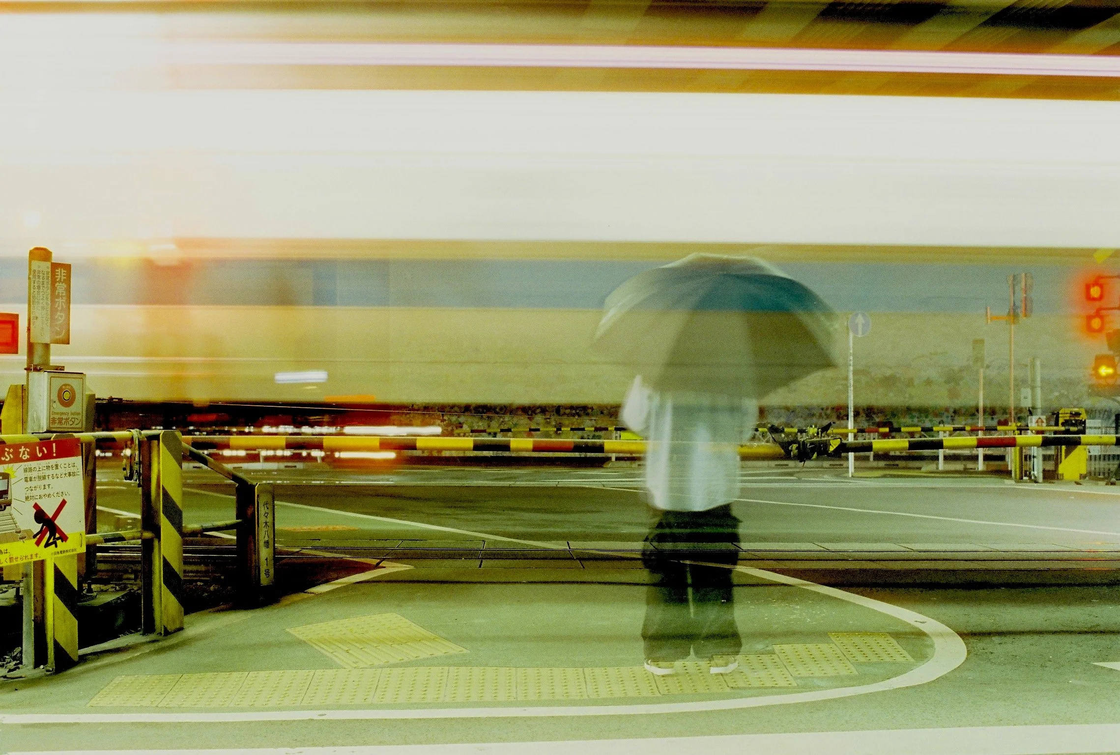 In transit