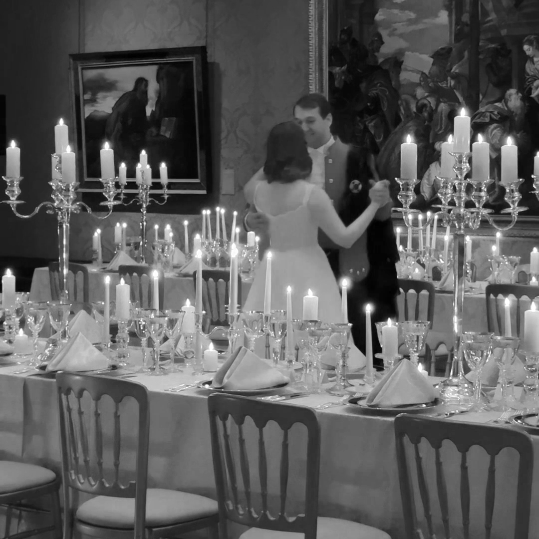 Wedding at the National Gallery London