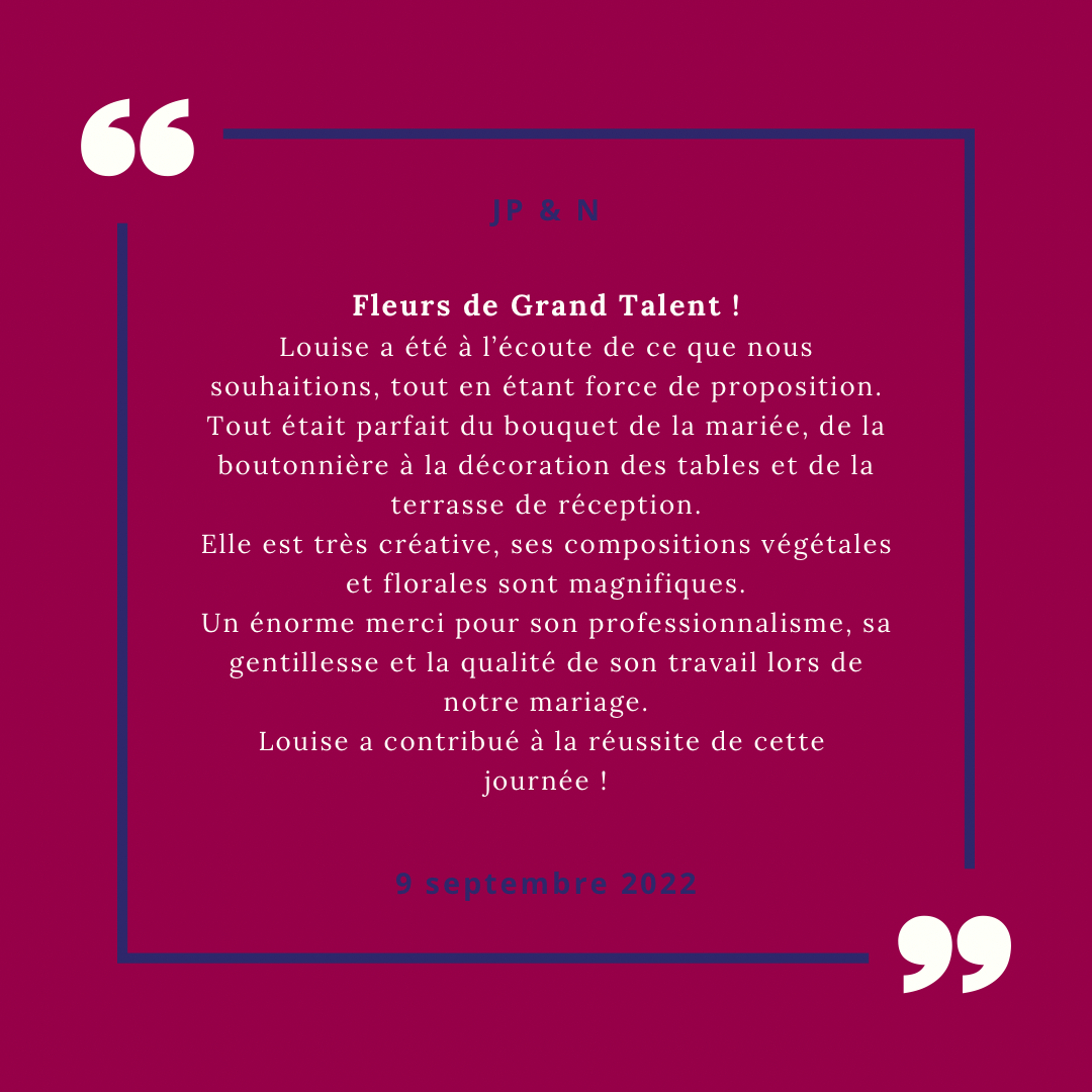 Avis clients JP & N